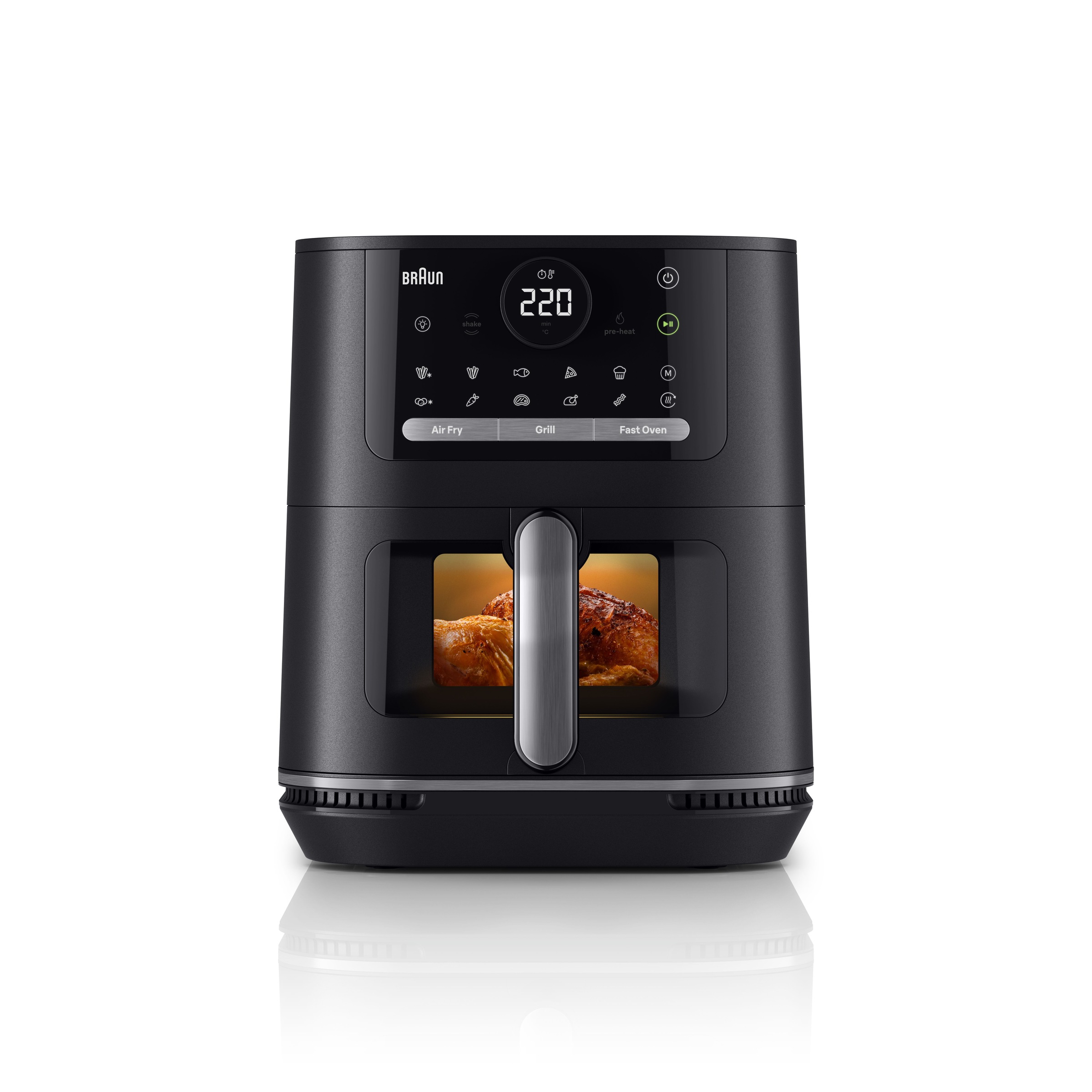 Braun Heißluftfritteuse "MultiFry 5 HF 5075IBK 3-in-1 Airfryer, 6L, 80-220, günstig online kaufen