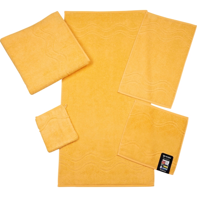 ROSS Handtuch »Cashmere«, (2 St.), mit Wellenbordüre auf Rechnung | BAUR
