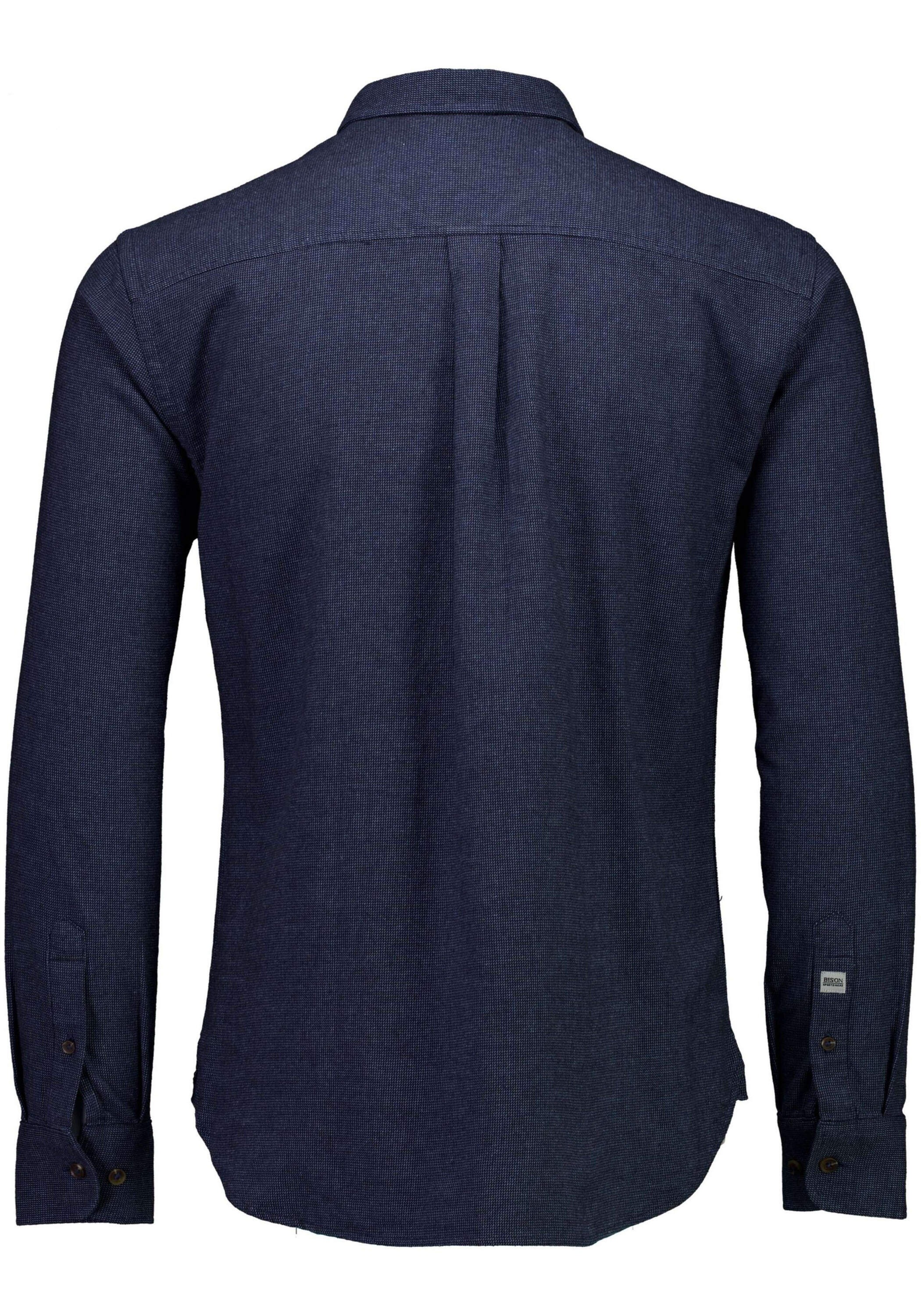 BISON Flanellhemd "BISON Freizeithemd" günstig online kaufen