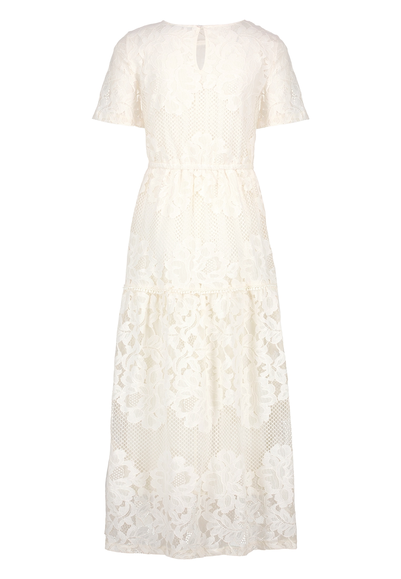 Zero Maxikleid »Damen kurzarm« Ohne Tasche Spitze