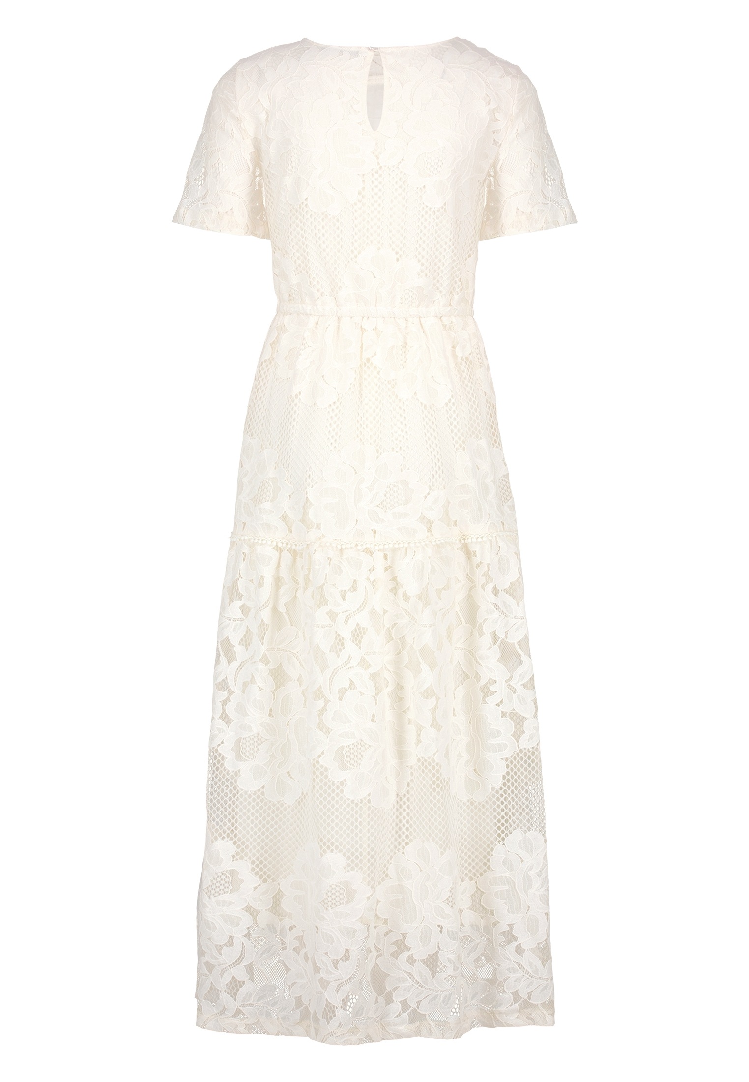 Thumbnail - Zero Maxikleid "Damen kurzarm" Ohne Tasche Spitze