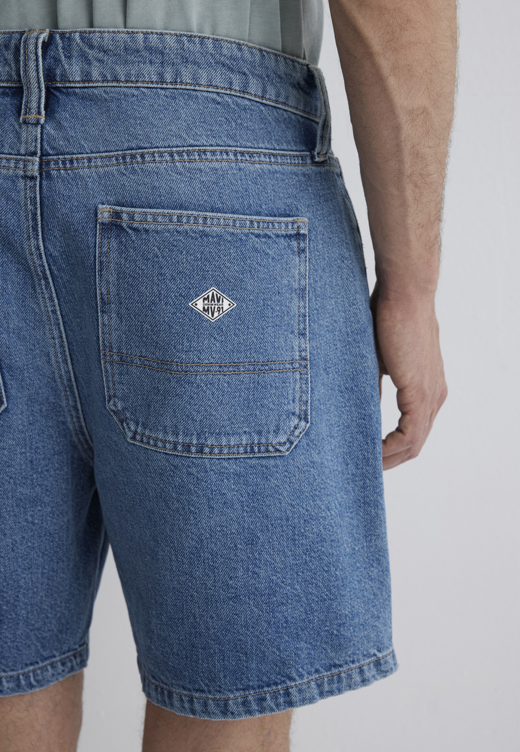 Mavi Shorts »ROTTERDAM«, Loose Jeans Short