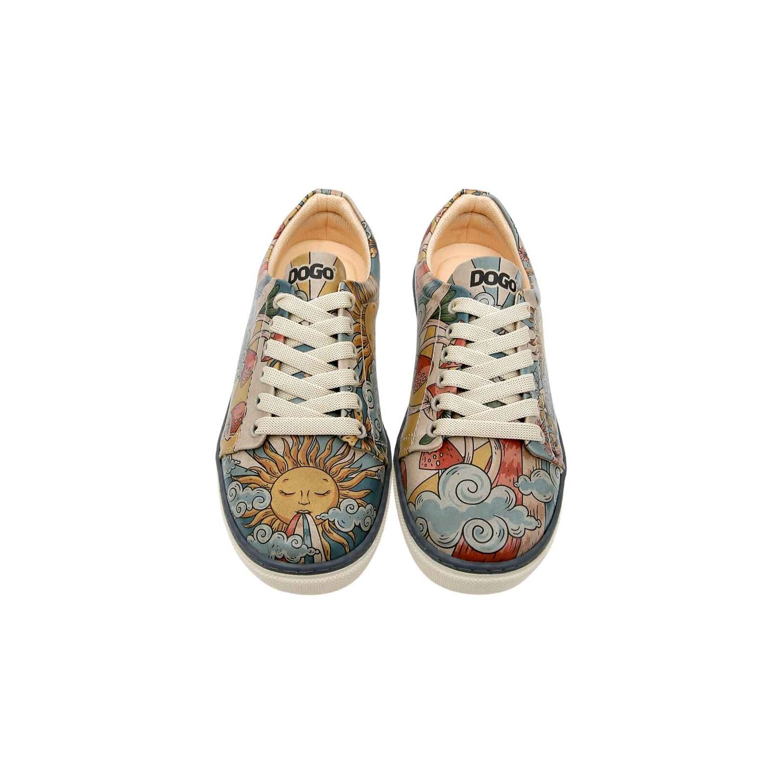 DOGO Sneaker »Sneaker The Sun Never Goes Down«, Handgefertigt