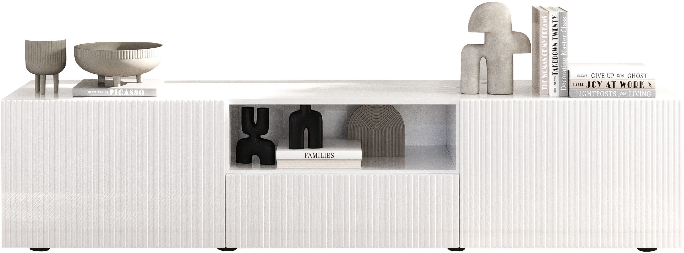 INOSIGN Lowboard "Rio Breite 181 cm, TV-Board 2 Türen u. 1 Schubkasten, TV- günstig online kaufen