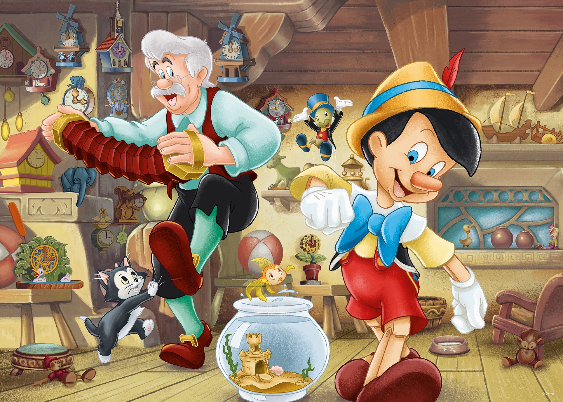 Ravensburger Puzzle »Collector's Edition - Disney Classics, Pinocchio«, Made in Germany; FSC® - schützt Wald - weltweit