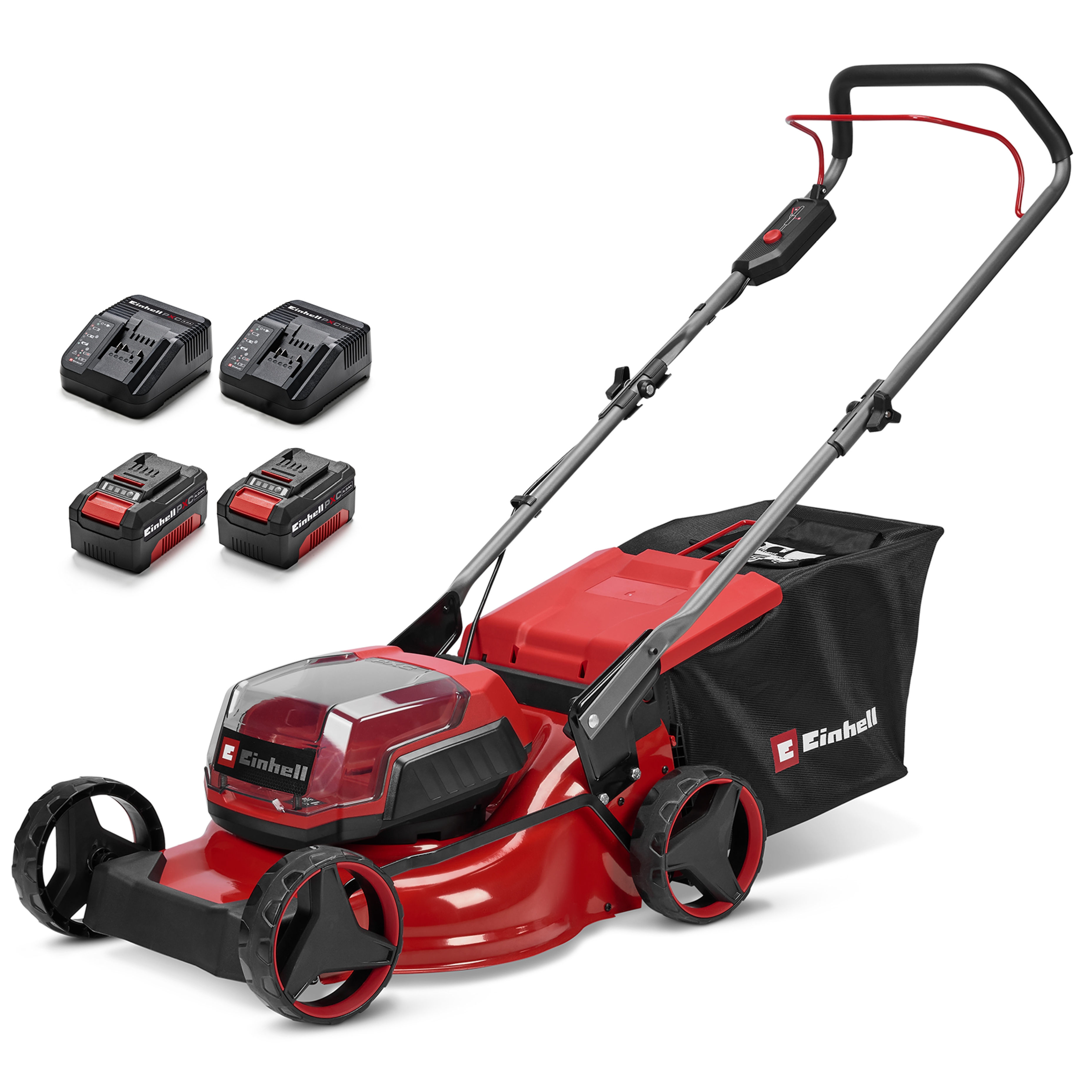 Einhell Akkurasenmäher "GC-CM 36/42 Li BL (2x4,0Ah)" Inkl. Akku und Ladegerät