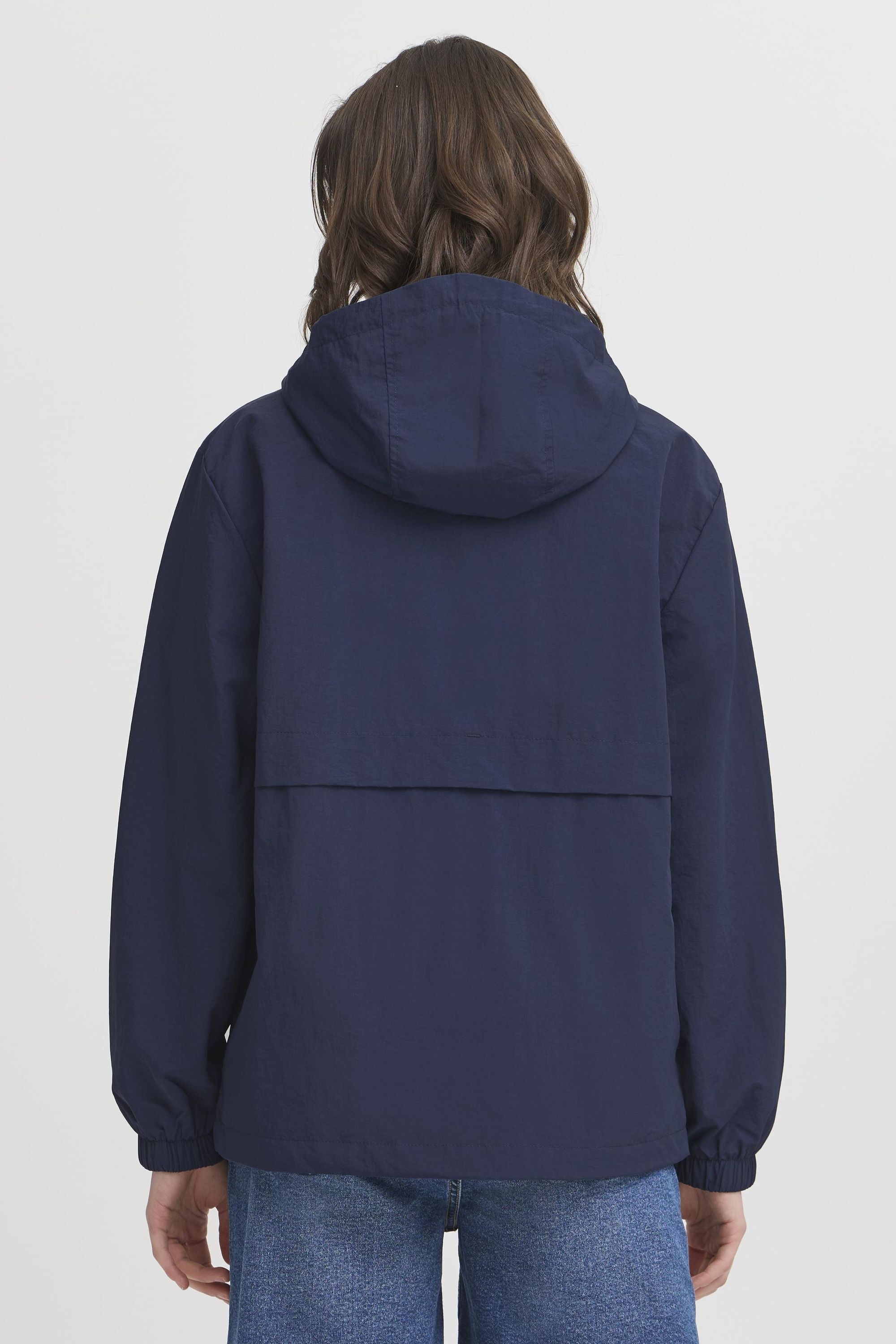 OXMO Windbreaker OXVISAM Jacket Blue Size L 3