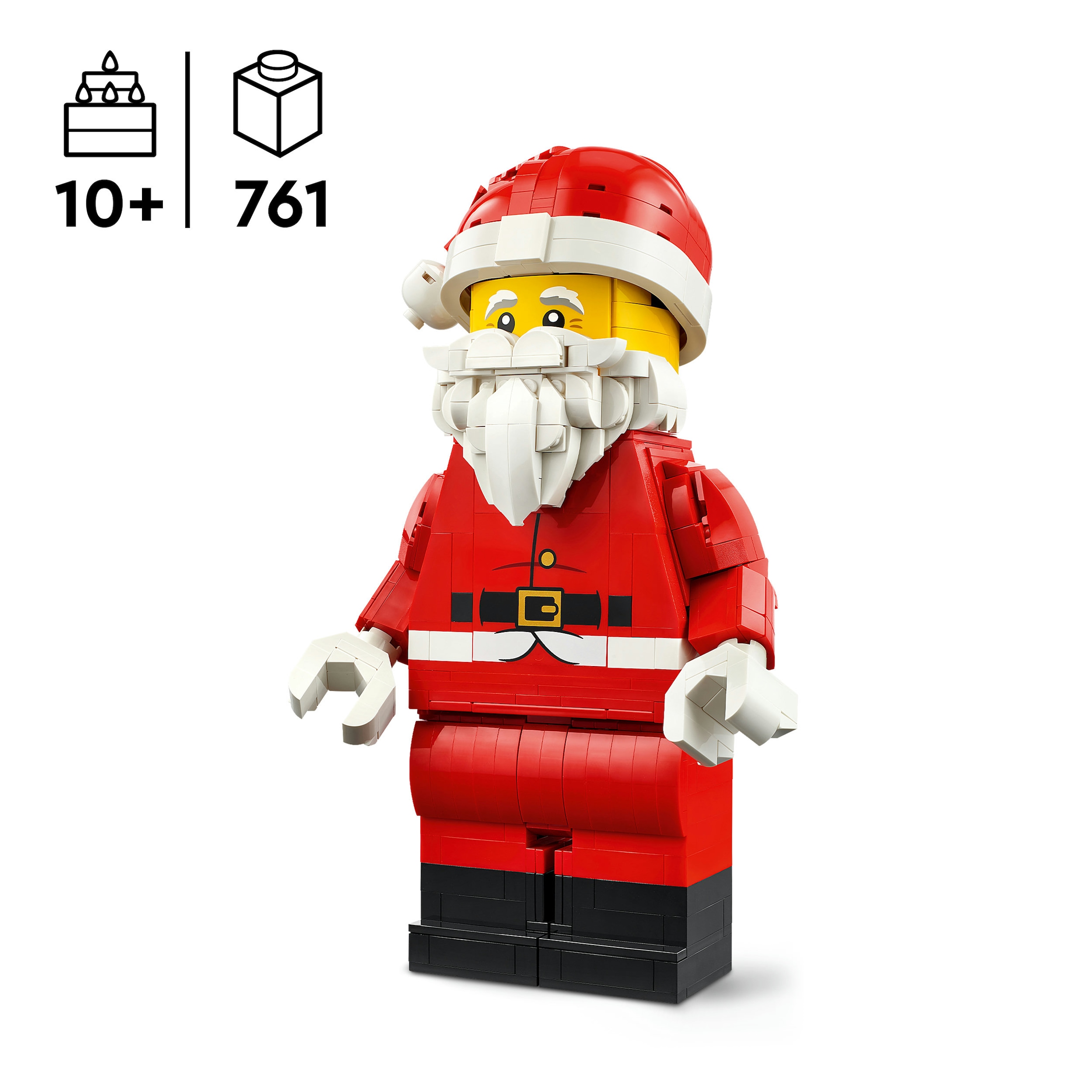LEGO® Konstruktionsspielsteine »Große Weihnachtsmann-Minifigur (40820),  LEGO Iconic« Made in Europe