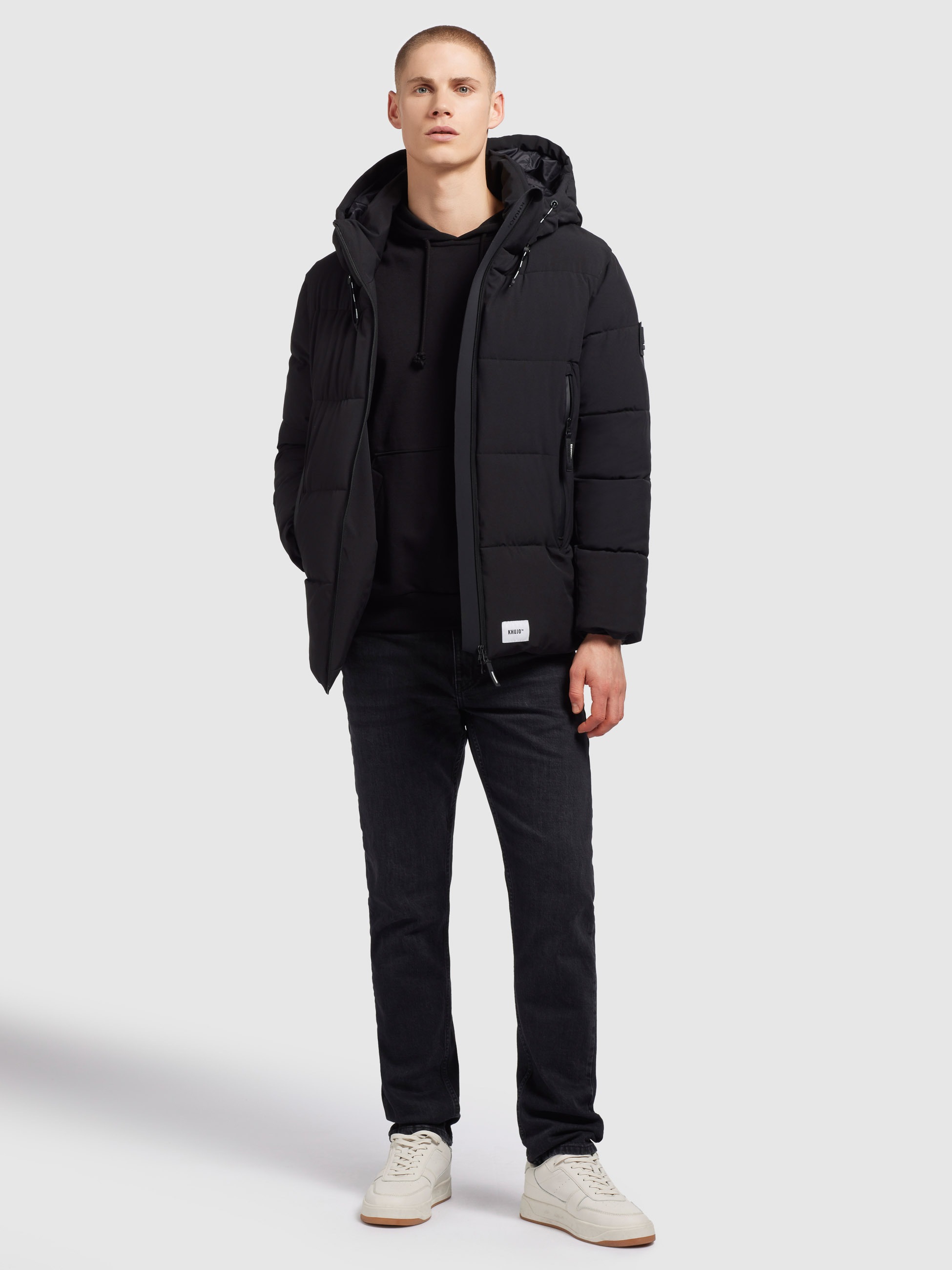 khujo Steppjacke »TURREL2«, (1 St.), mit Kapuze