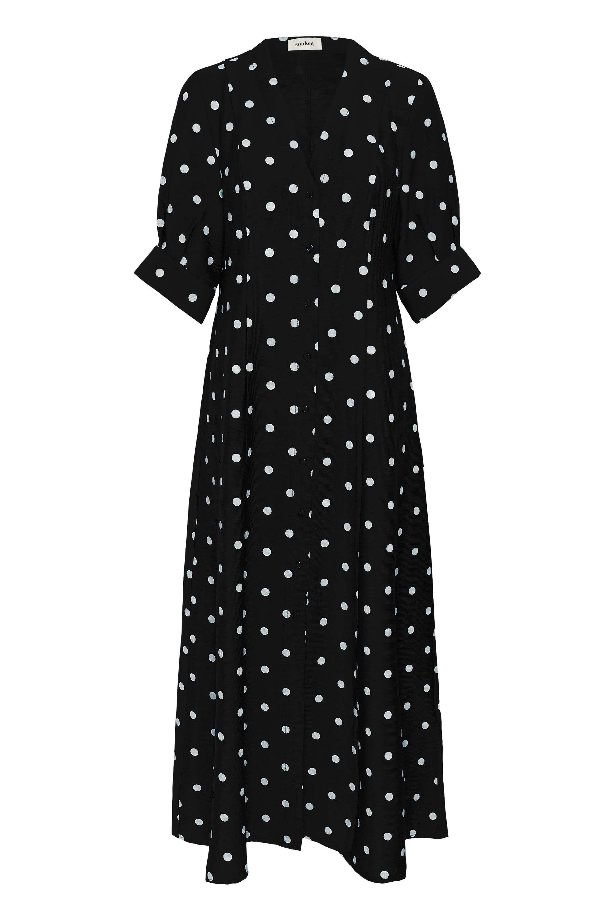 SOAKED IN LUXURY Midikleid "Damen Kleid SLIdola"