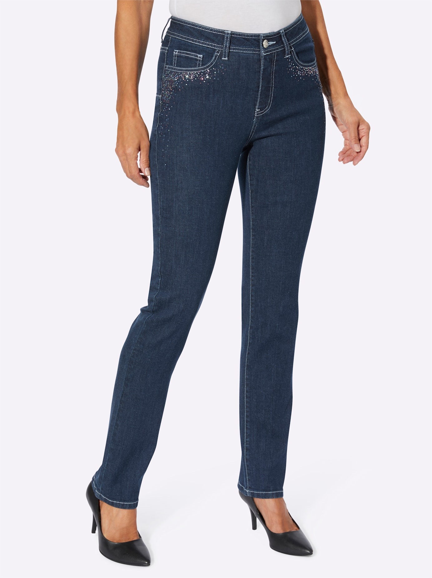 Inspirationen 5-Pocket-Jeans, (1 tlg.)