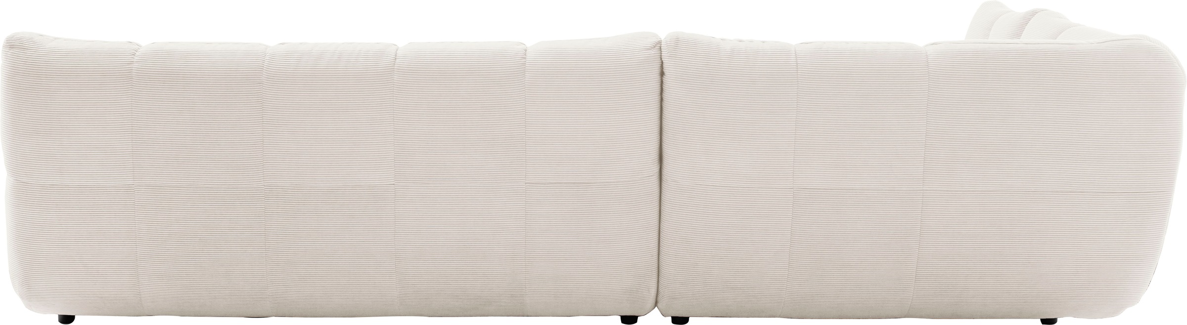 Home affaire Ecksofa "Cozy Bubble, mit klappbarer Armlehne, Breite 324 cm" günstig online kaufen