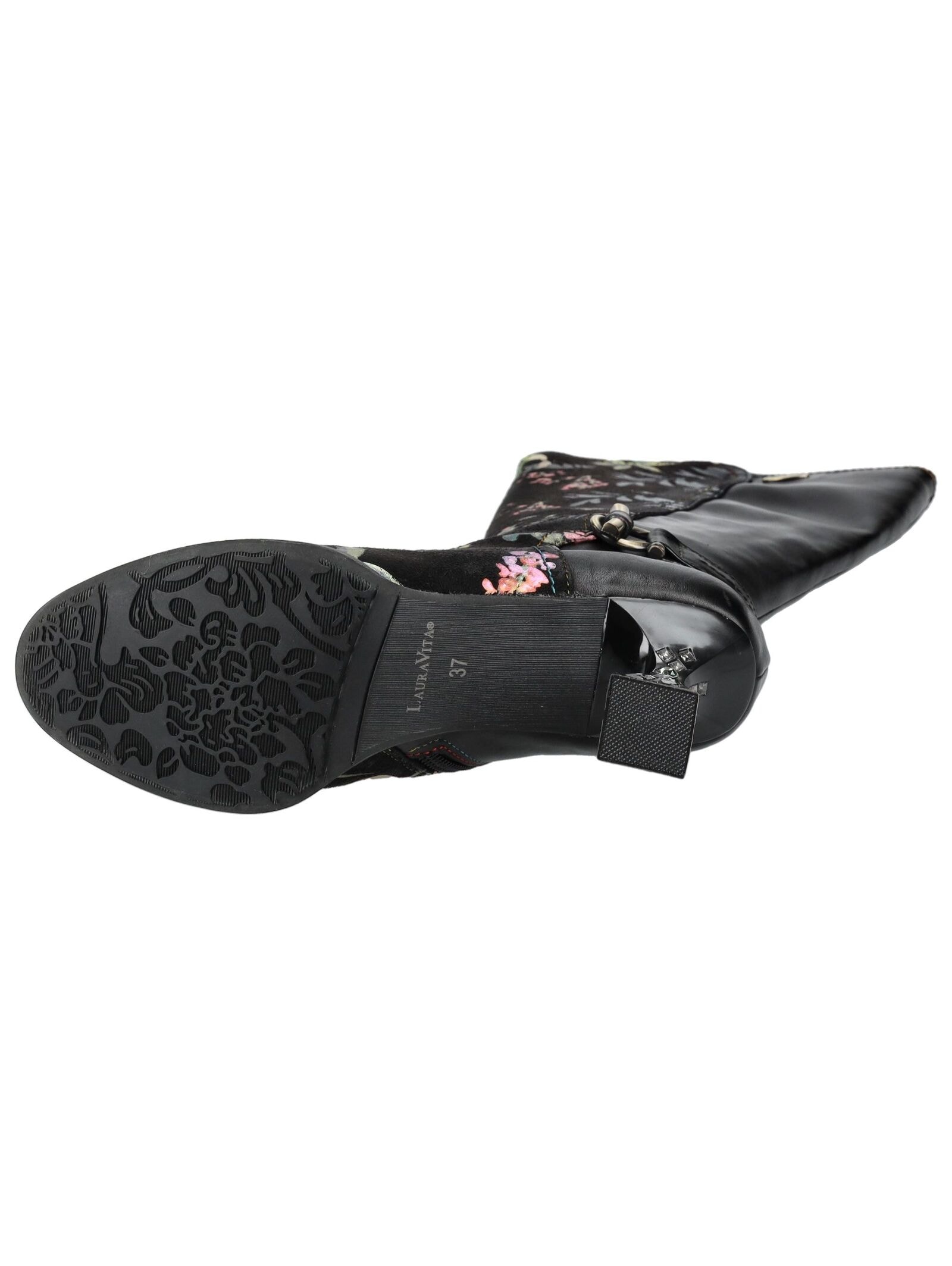 LAURA VITA High-Heel-Stiefel »LAURA VITA Stiefel Leder/Textil«