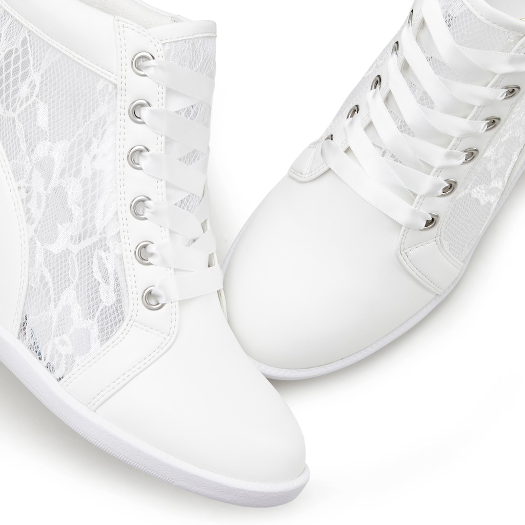 LASCANA Sneaker »Stiefelette,«