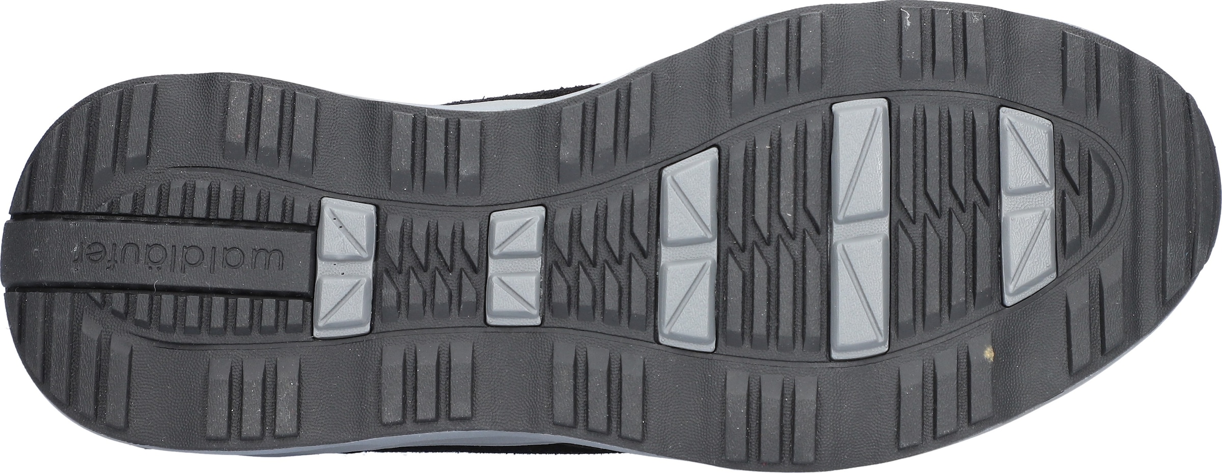 Waldläufer Slip-On Sneaker »H-Tessi-Soft«  Sneaker mit Reißverschluss, Metallic-Akzente, H-Weite