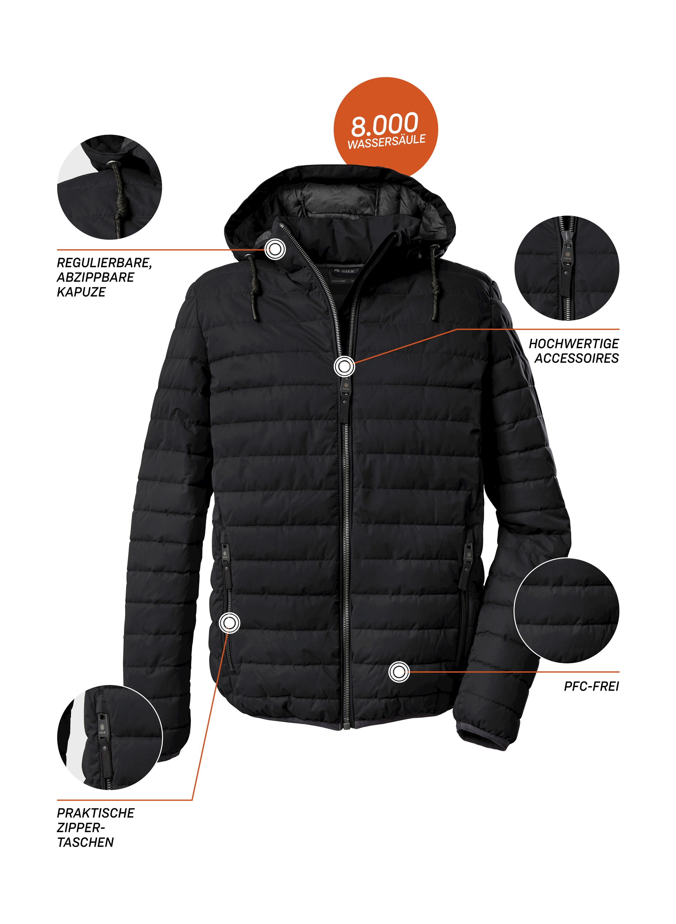 G.I.G.A. DX by killtec Steppjacke »GW 42 MN QLTD JCKT«