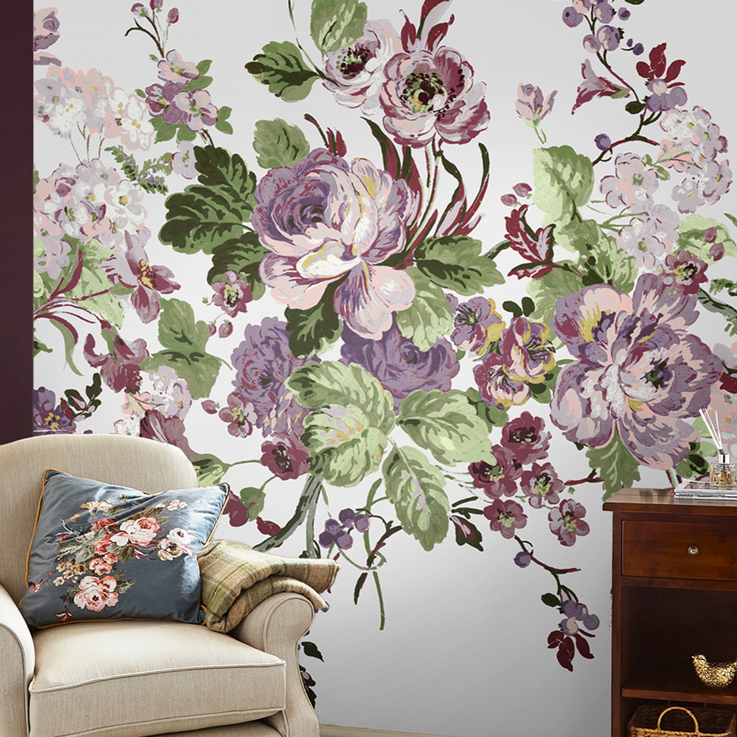 LAURA ASHLEY Fototapete »Rosemore«, Motiv, Motiv
