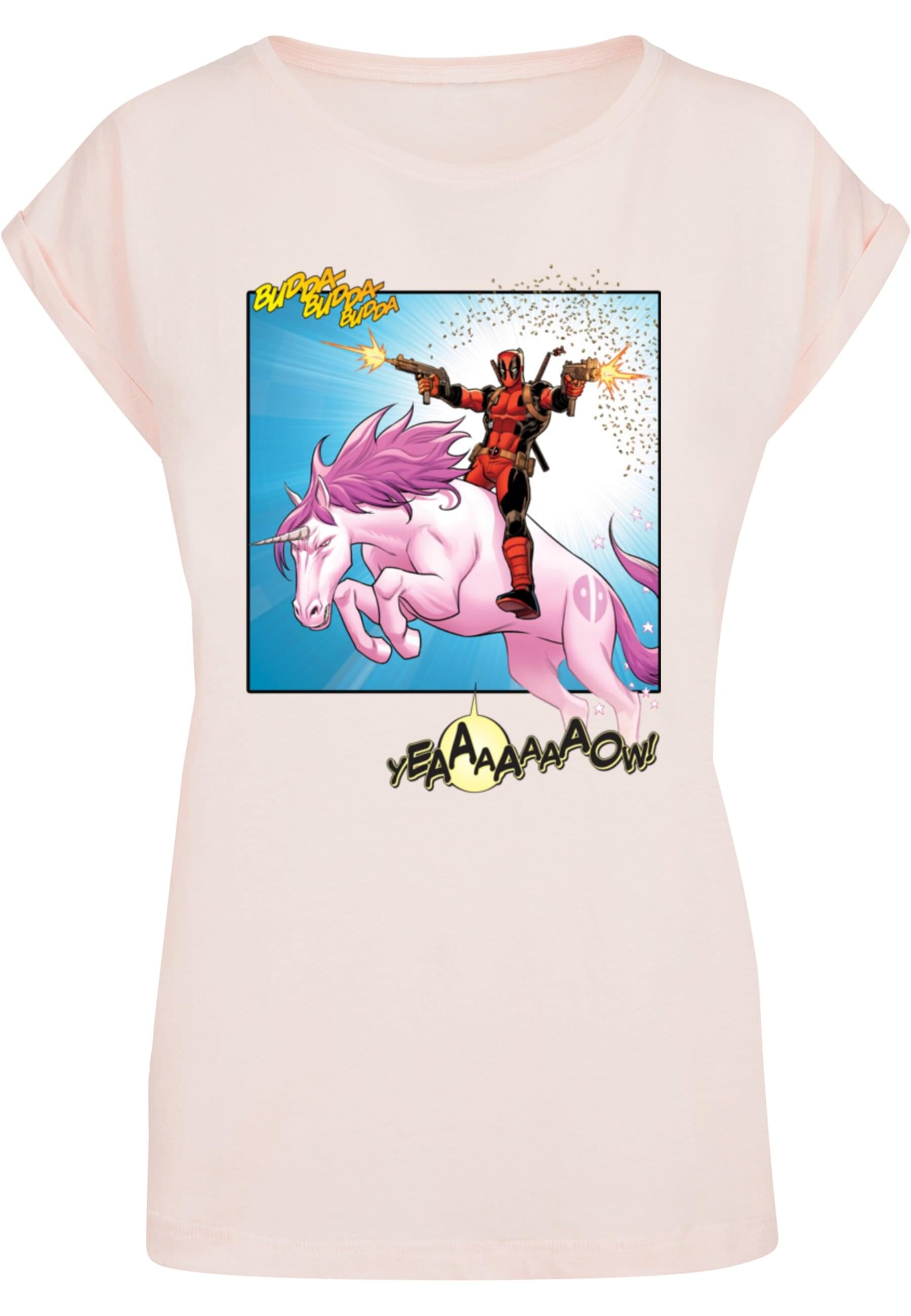 ABSOLUTE CULT T-Shirt "ABSOLUTE CULT Damen Ladies Deadpool - Unicorn Battle günstig online kaufen