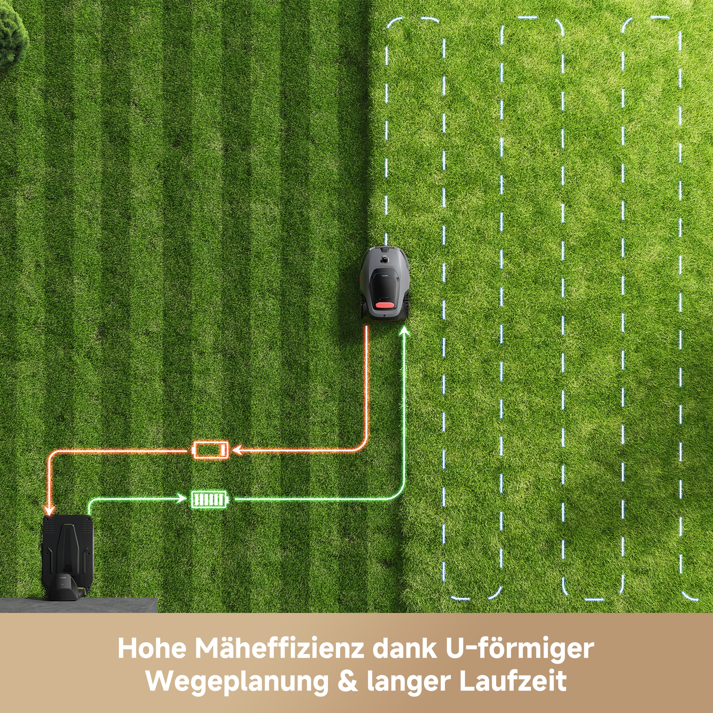 Mova Rasenmähroboter »Lidax Ultra 1200«