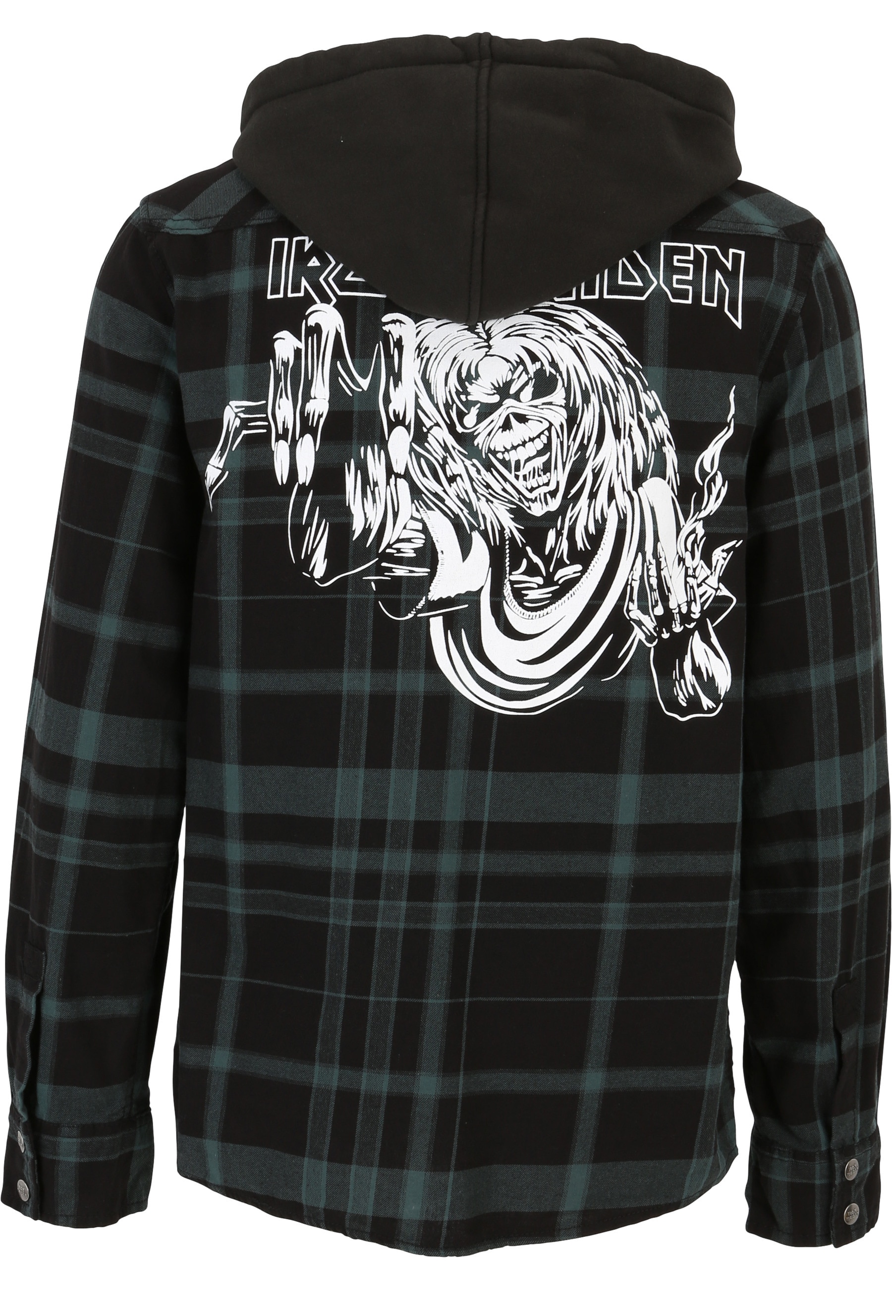 Brandit Langmantel »Brandit Iron Maiden Checkshirt Sweathood«