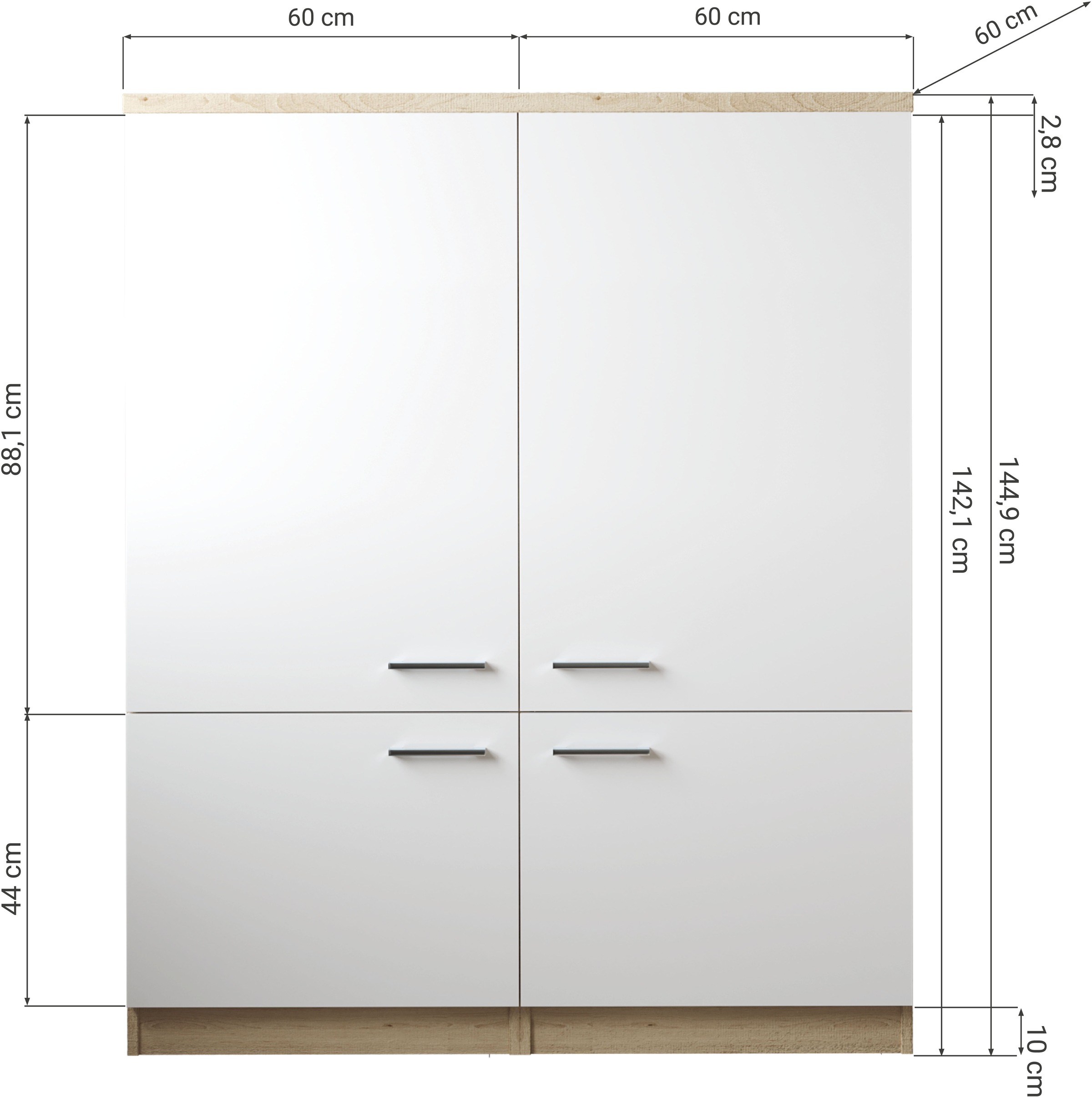 RESPEKTA Mehrzweckschrank-Set »Merle«