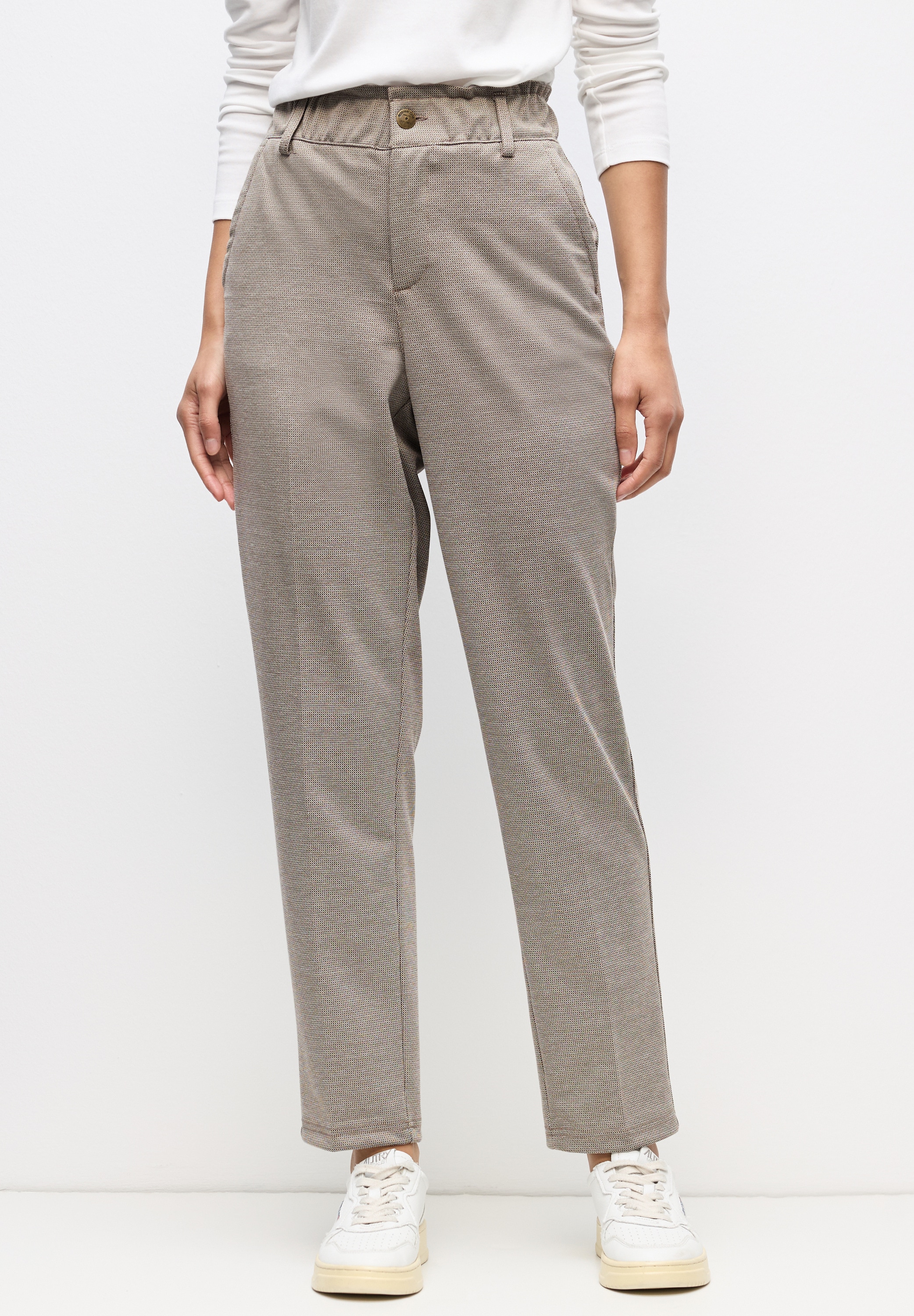 STREET ONE Stoffhose, High Waist günstig online kaufen