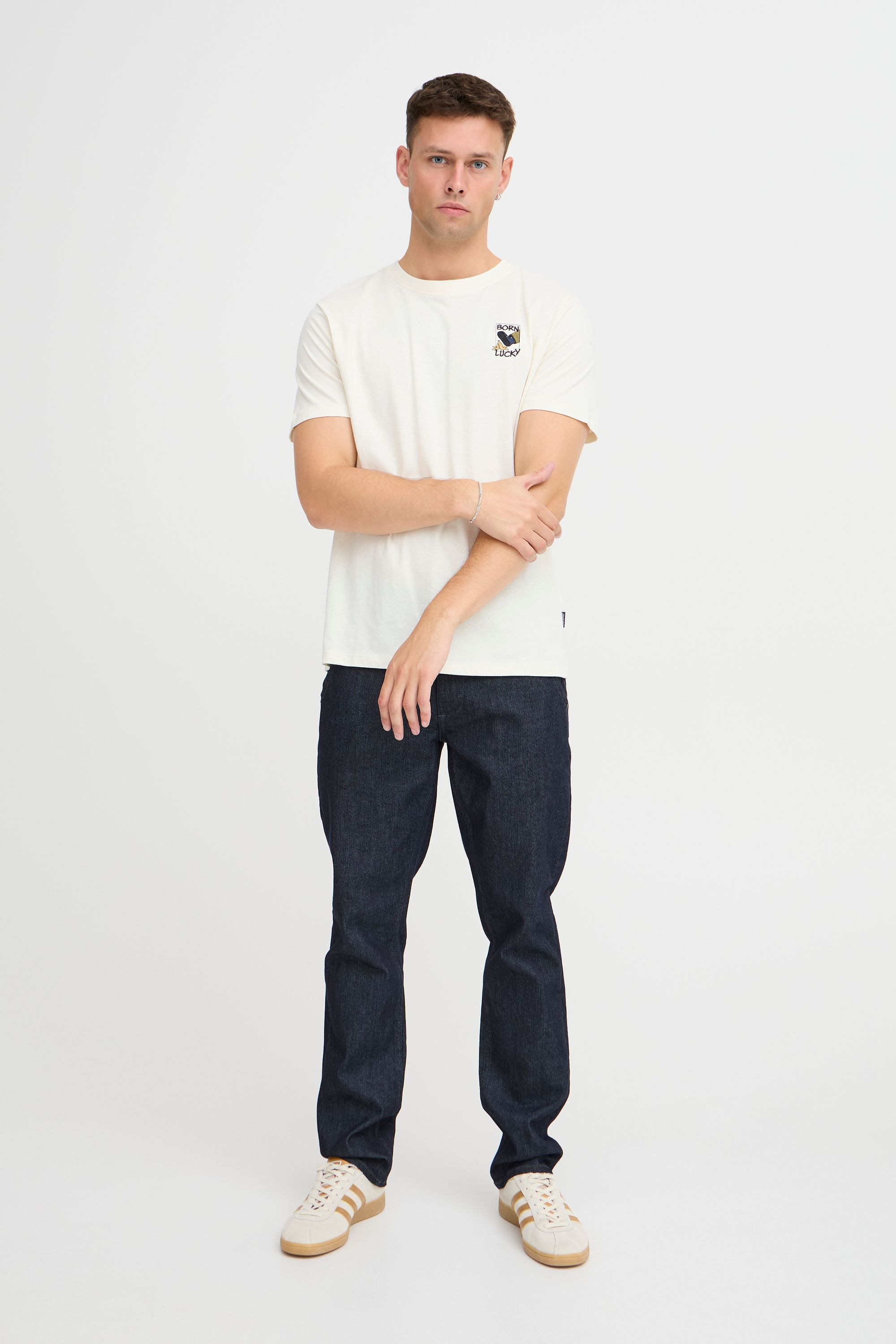 Thumbnail - Blend T-Shirt "BHTee" Lässiges T-Shirt mit Stickerei