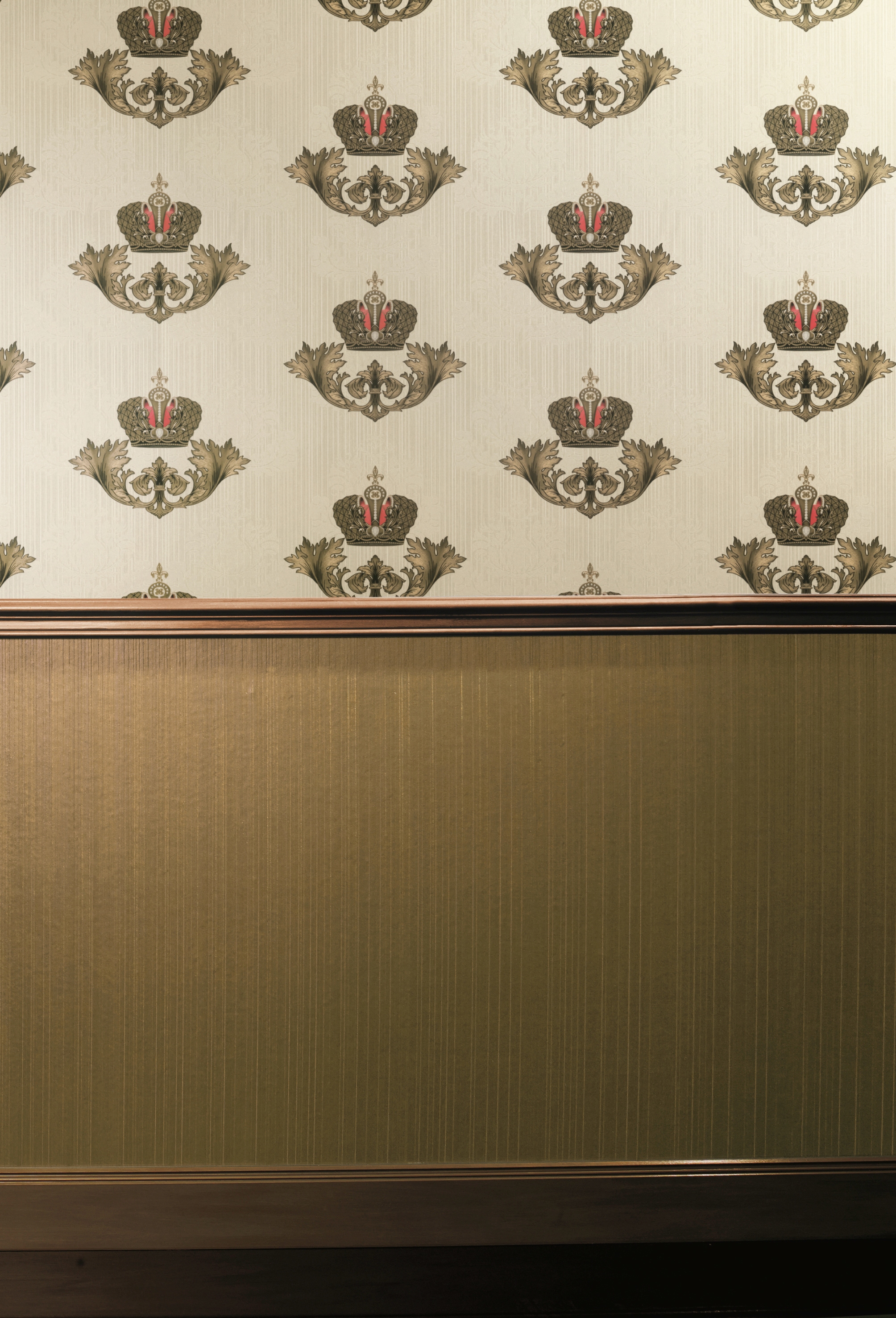 Glööckler Vliestapete Streifen | längsgestreift | schimmernd moderne Tapete für Wohnzimmer Schlafzimmer Küche