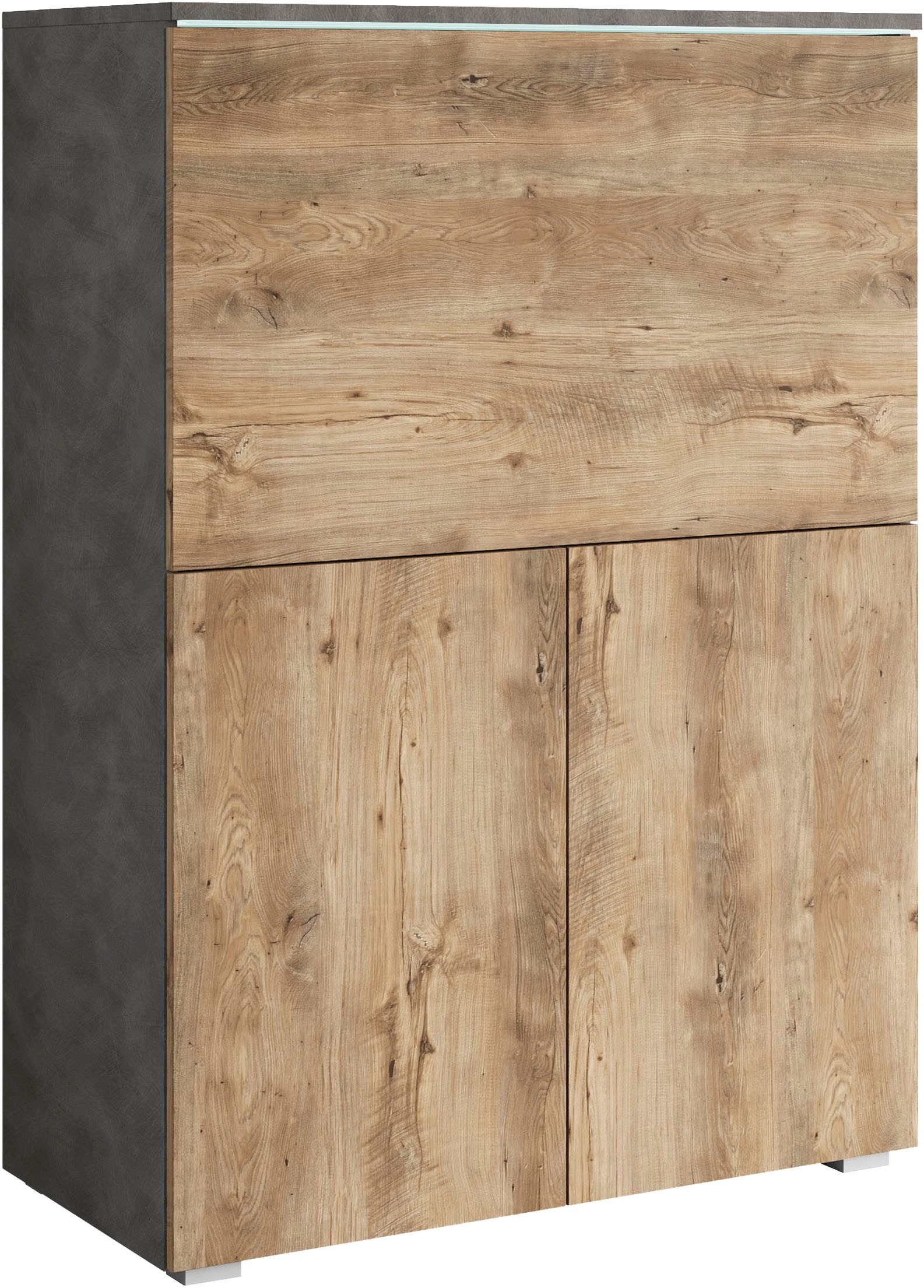 INOSIGN PC-Schrank "Vera, Sekretär, Home-Office-Schreibtisch mit LED-Beleuc günstig online kaufen