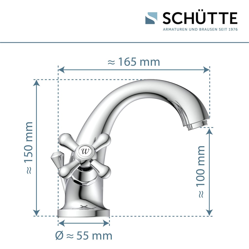 Schütte Waschtischarmatur »Elk«