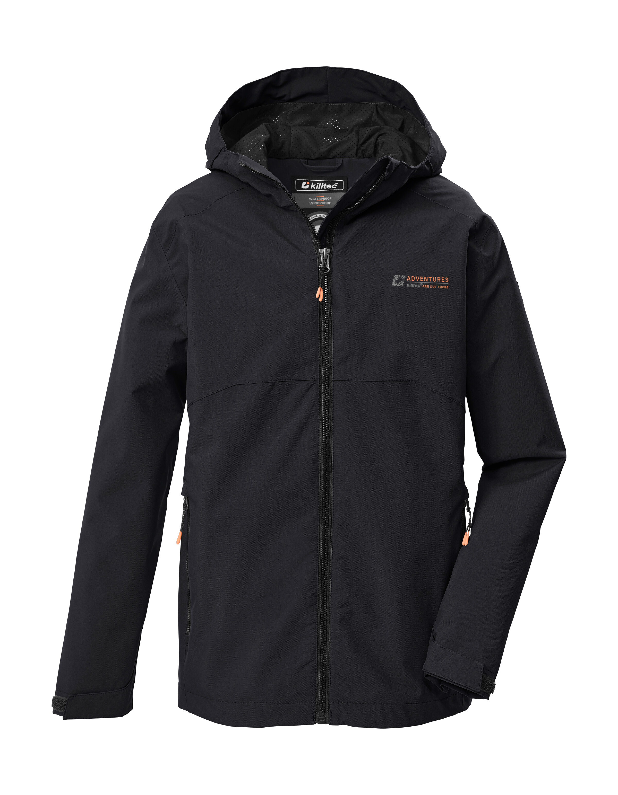 Killtec Funktionsjacke "KOS 146 BYS JCKT" Wind- und wasserdichte Kids Funktionsjacke mit Reflektoren