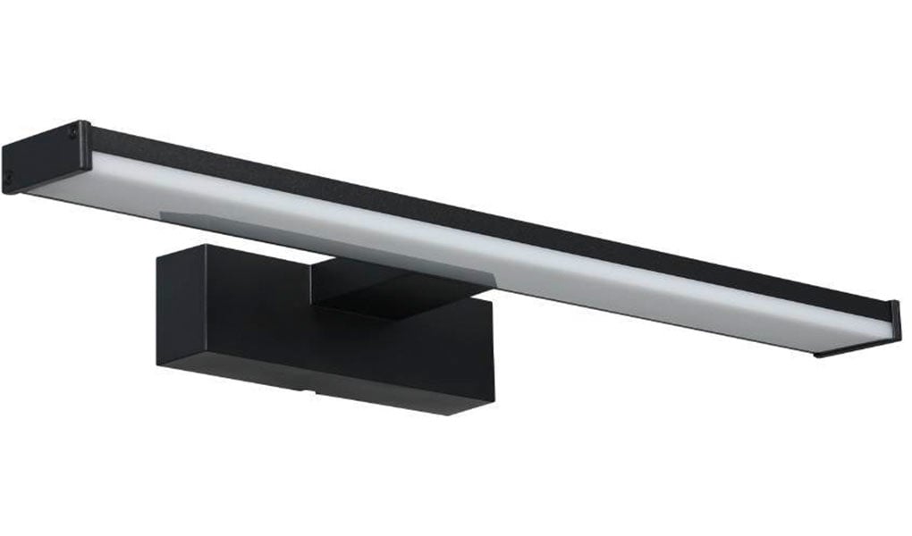 EGLO Spiegelleuchte »PANDELLA 1«, 1 flammig, Leuchtmittel LED-Modul | LED wechselbar, Wandleuchte, LED Spiegelleuchte, Lampe in Schwarz, Weiß, IP44, L 40 cm