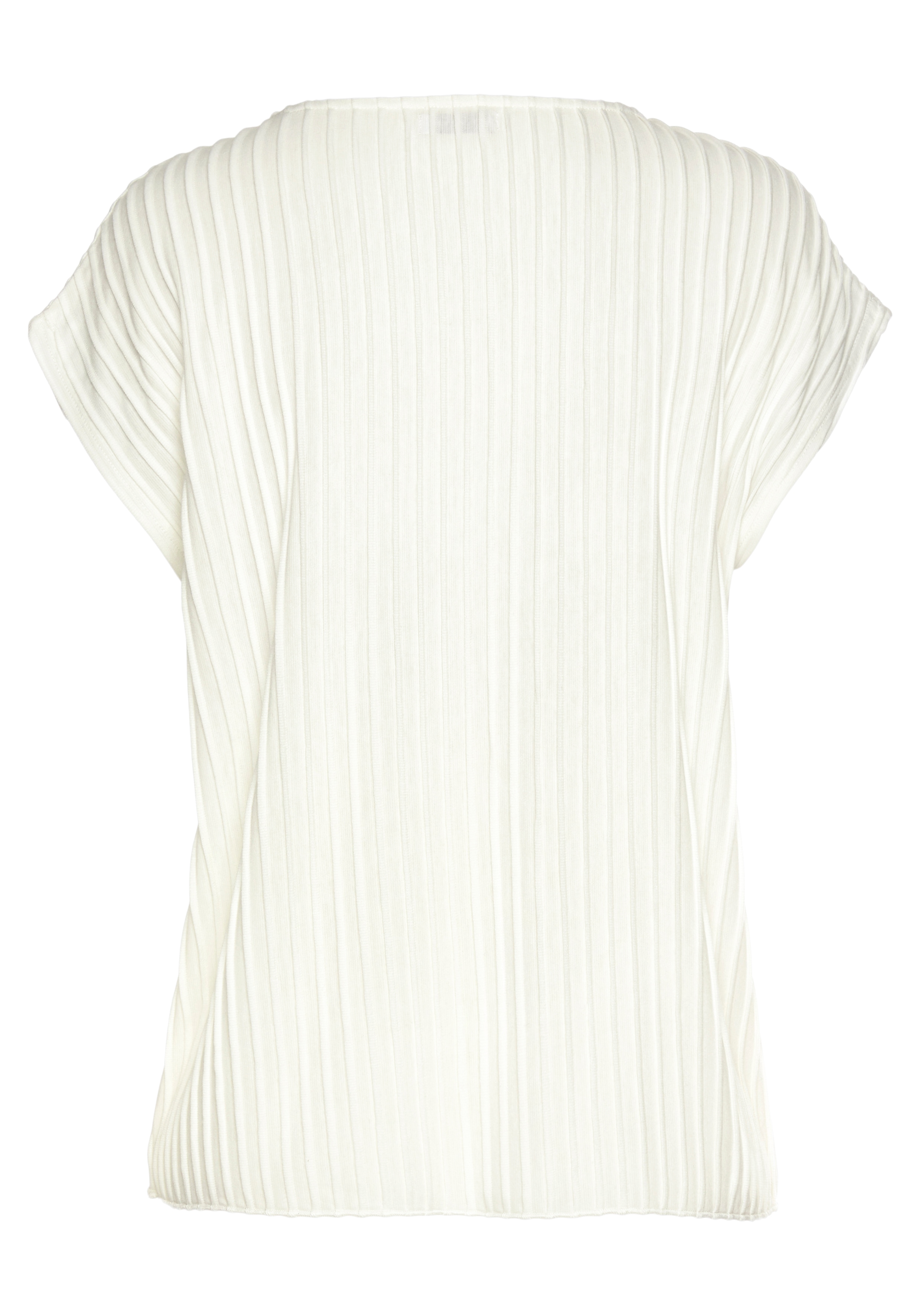 Thumbnail - LASCANA T-Shirt mit Biesenstruktur, bügelfreies T-Shirt aus moderner Strukturware