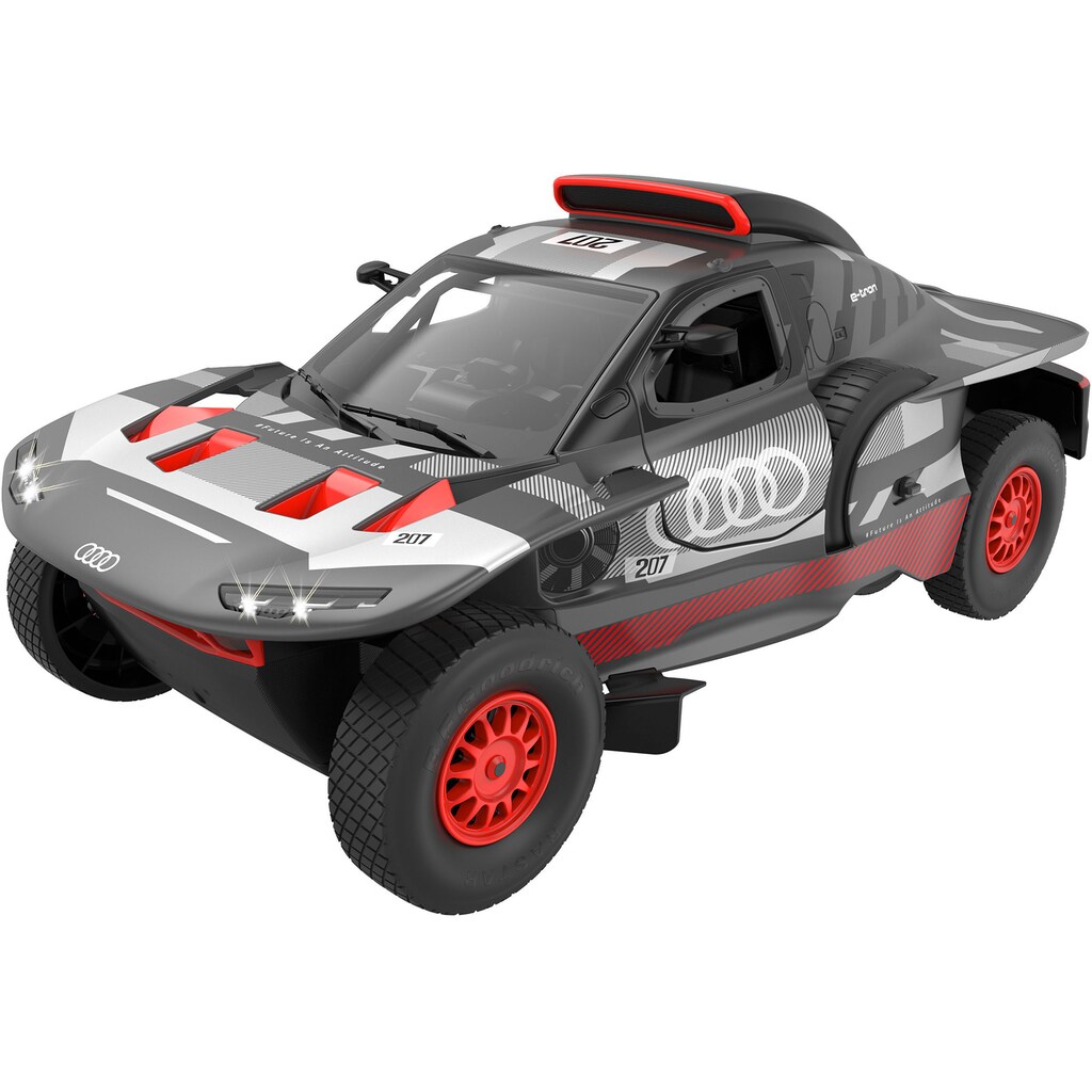 Jamara RC-Auto »Deluxe Cars, AUDI RS Q e-tron E2 1:14, grau - 2,4 GHz«