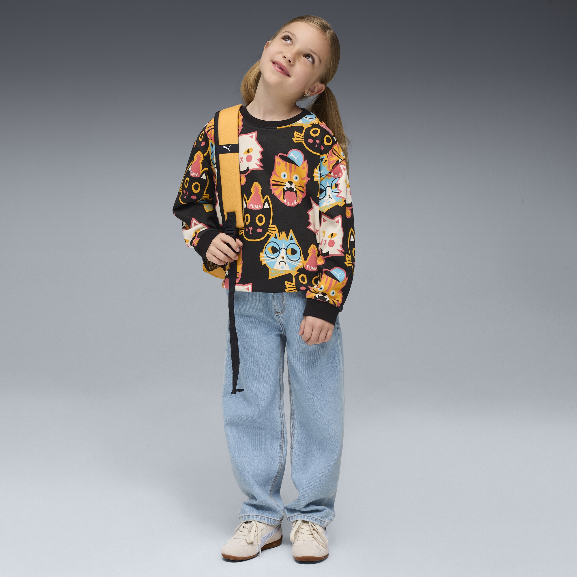 PUMA Sweatshirt »Moody Cat Sweatshirt Kinder«