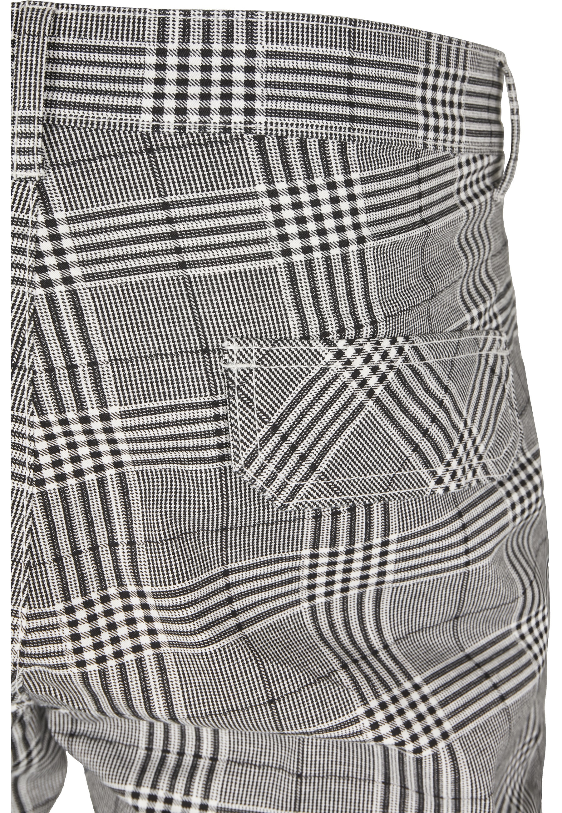 URBAN CLASSICS Cargohose »Urban Classics Herren AOP Glencheck Cargo Jog Pants«