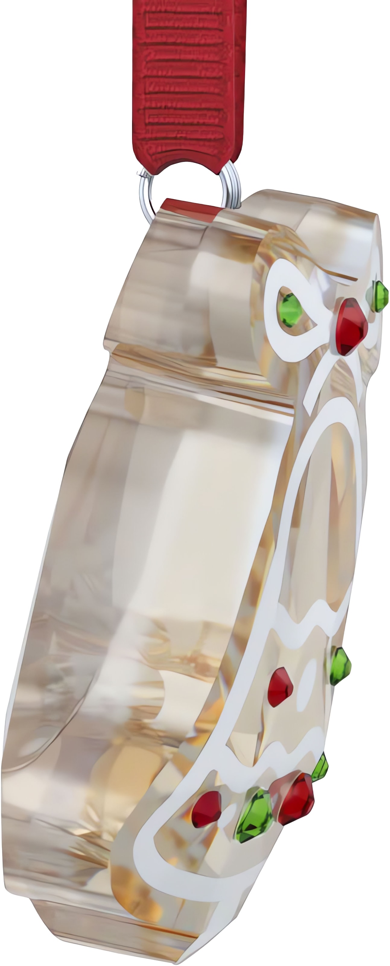 Swarovski Dekohänger »Sammelfigur Holiday Cheers Lebkuchen Glocke Ornament, 5681580«, (1 St.), Swarovski® Kristall