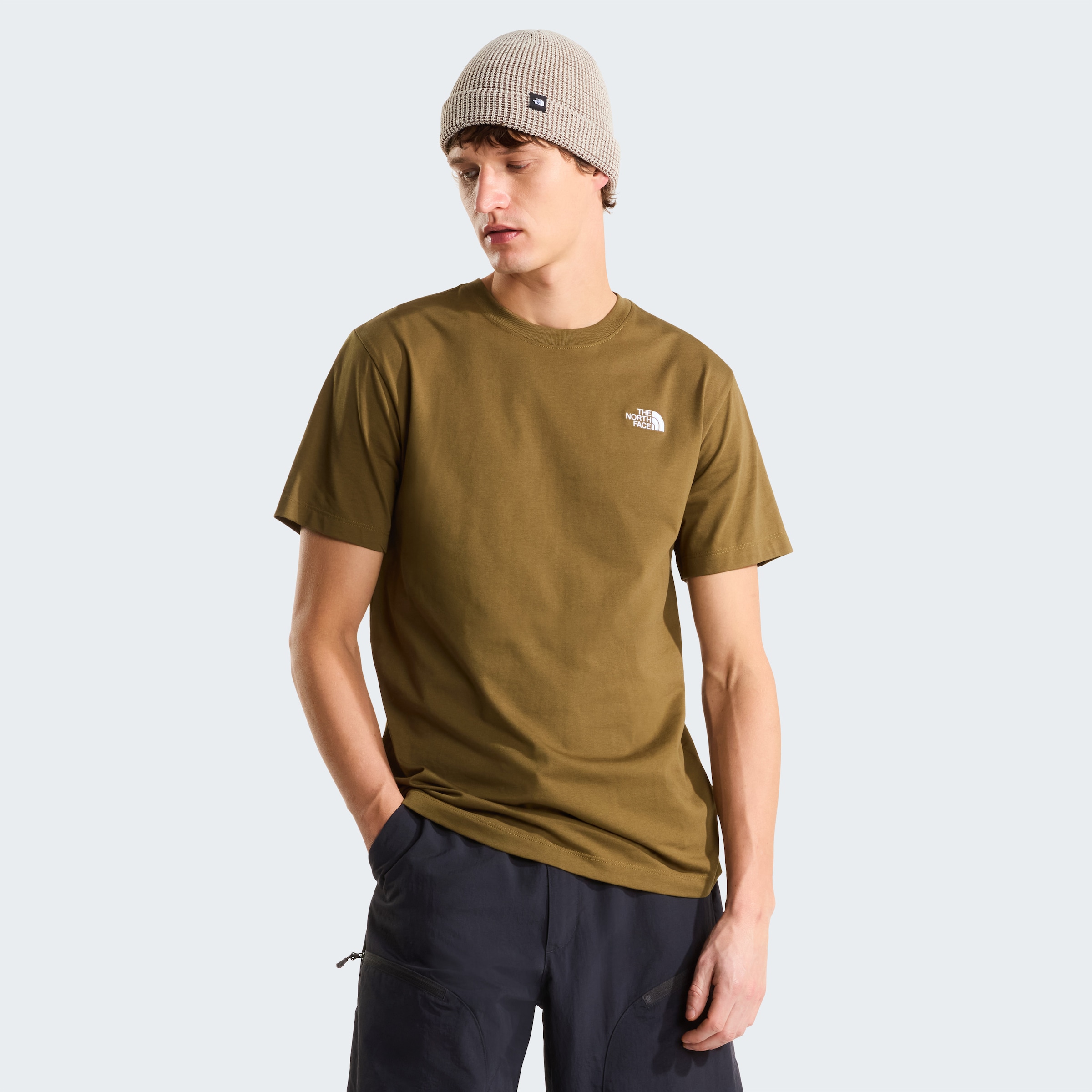 The North Face T-Shirt "M EVOLUTION SIMPLE DOME REGULAR SHORT SL" normale Passform, Kurzarm, sportlicher Stil