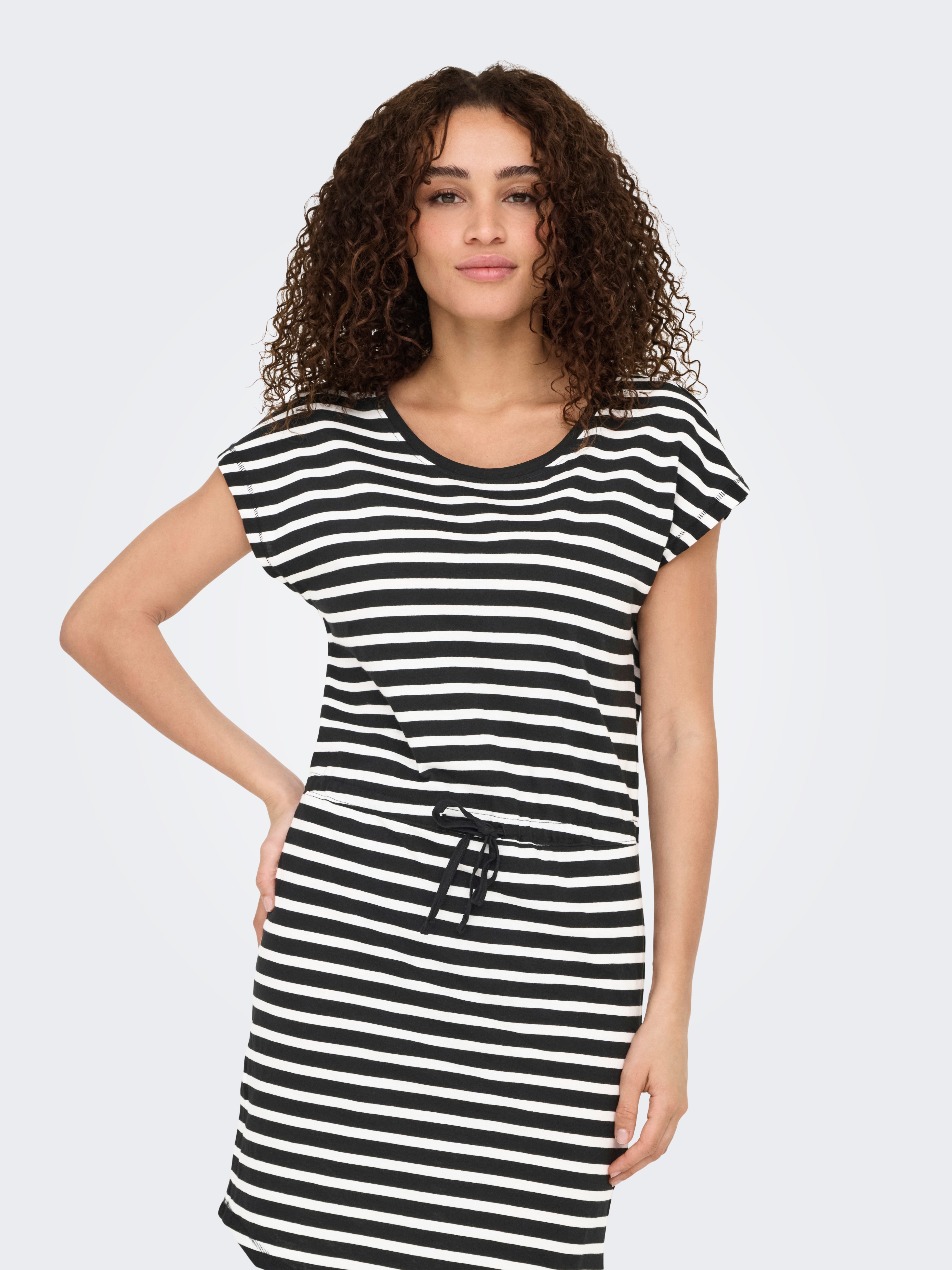 Thumbnail - ONLY Shirtkleid "ONLMAY LIFE S/S DRESS 2 PACK CS JRS" 2er-Pack, Baumwolle, regular fit, Rundhals