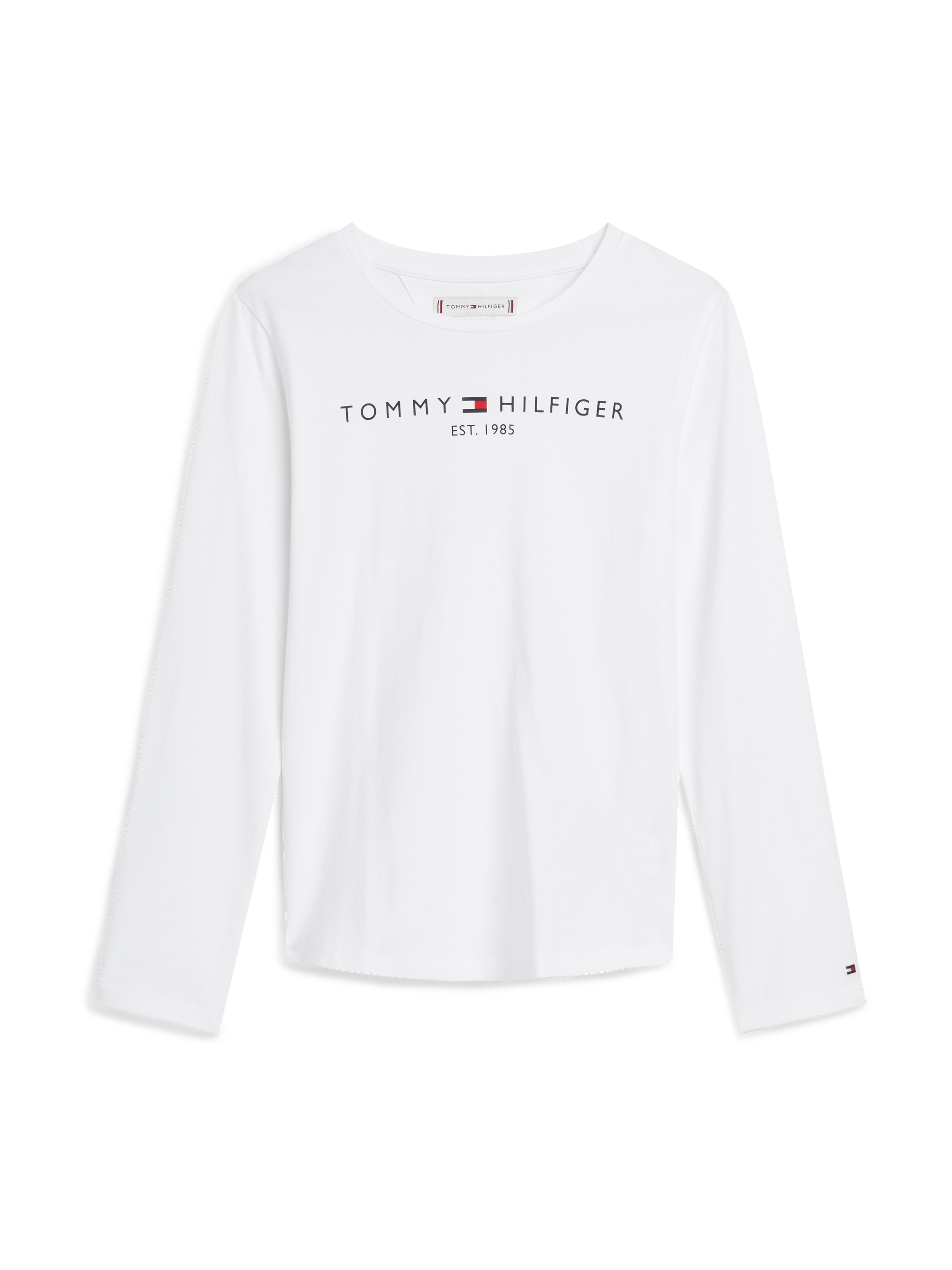 Tommy Hilfiger Langarmshirt »ESSENTIAL TEE L/S«, mit Tommy Hilfiger Logo-Schriftzug