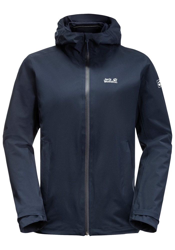 Jack Wolfskin Outdoorjacke »PACK & GO SHELL W«, mit Kapuze