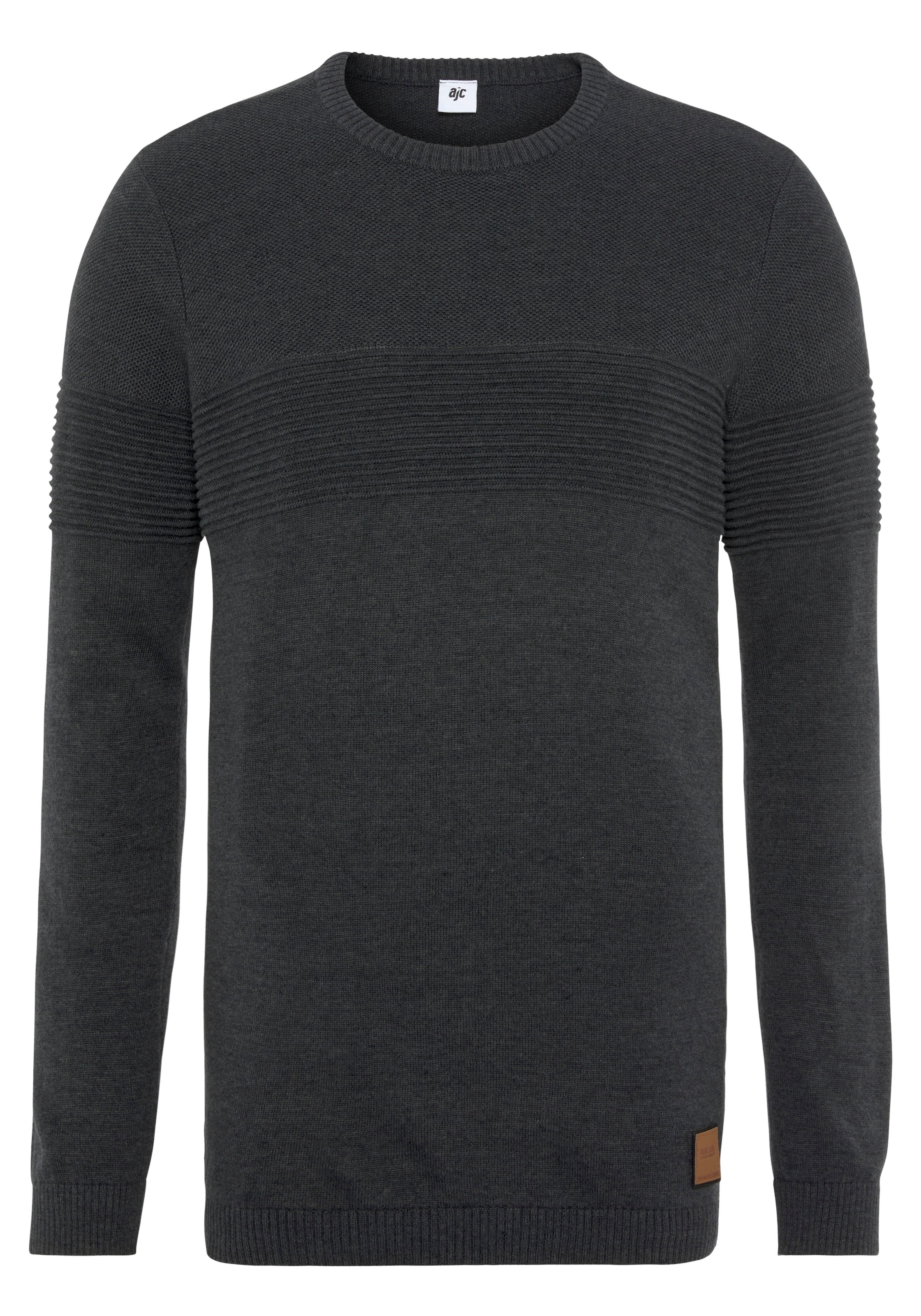 AJC Strickpullover, mit unterschiedlichen Strickmustern