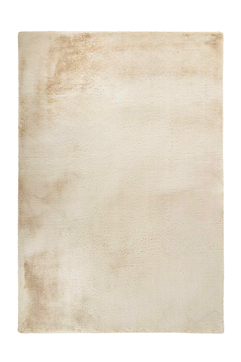 Hochflor-Teppich KAYOOM "Boundless 225", creme, B:80cm H:40mm L:150cm, Polyester, Teppiche, Hochflor, Modernes Muster, Fußbodenheizungsgeeignet, Wohnzimmer