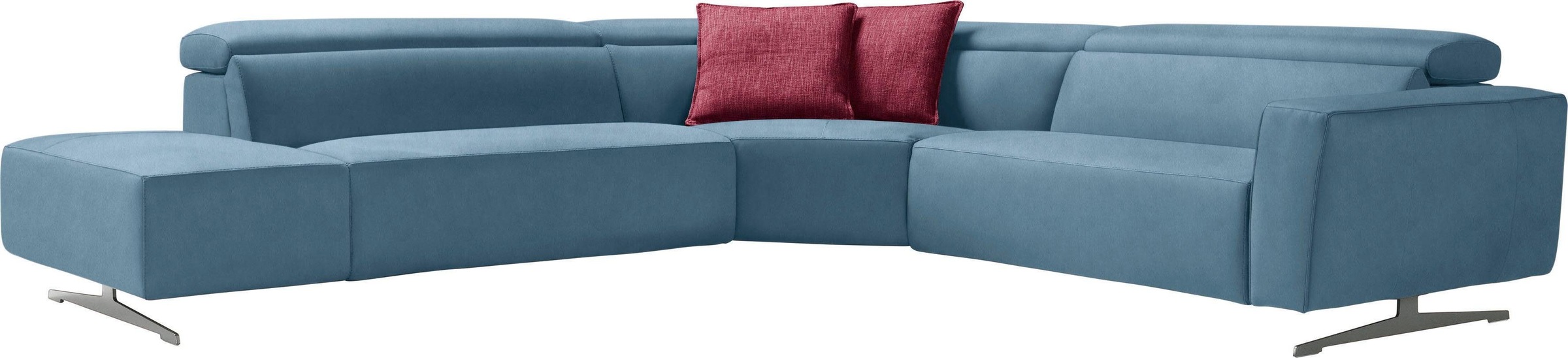 Egoitaliano Ecksofa "Stefanie-e, Designsofa der Extraklasse, bequem mit hoh günstig online kaufen