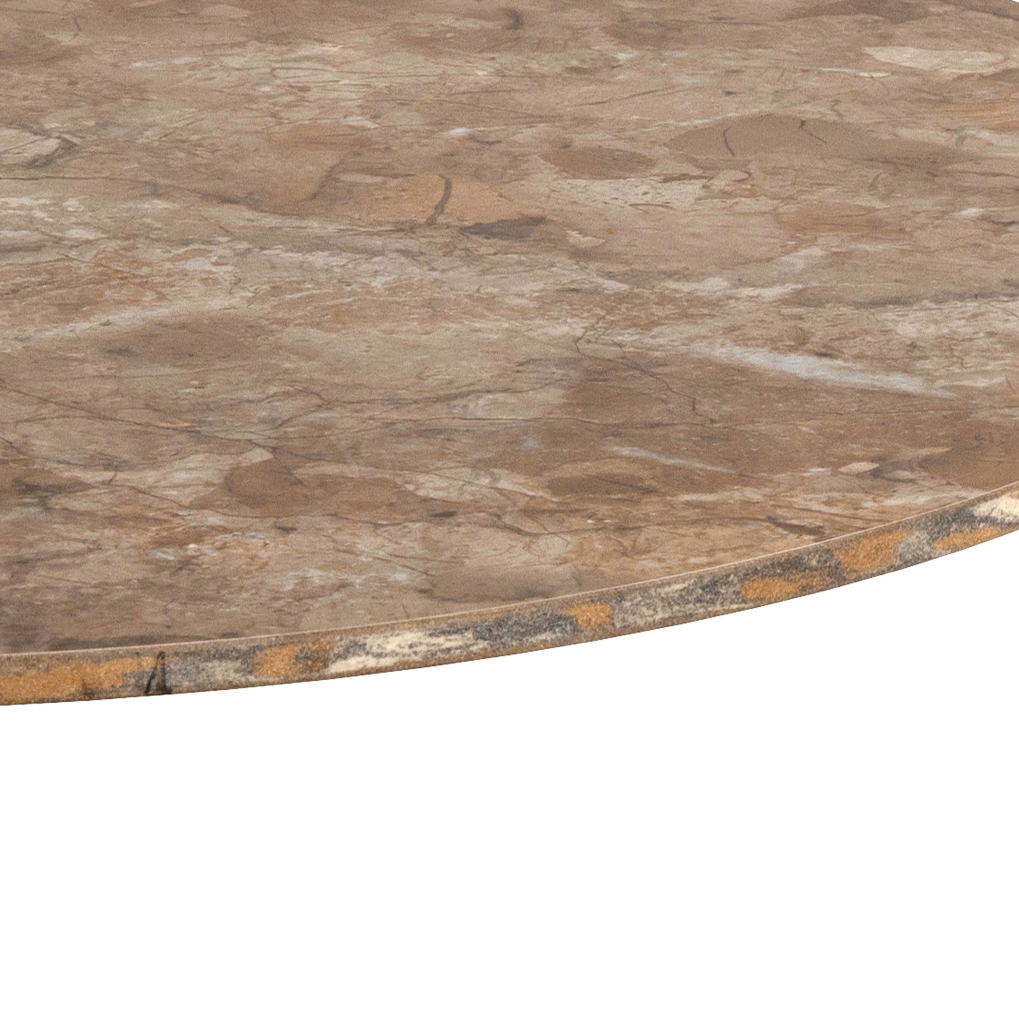 ACTONA GROUP Couchtisch »Kaffeetisch, Beistelltisch« B/T/H: 60x60x45cm,  Tisch braun, polierte Keramiktischplatte