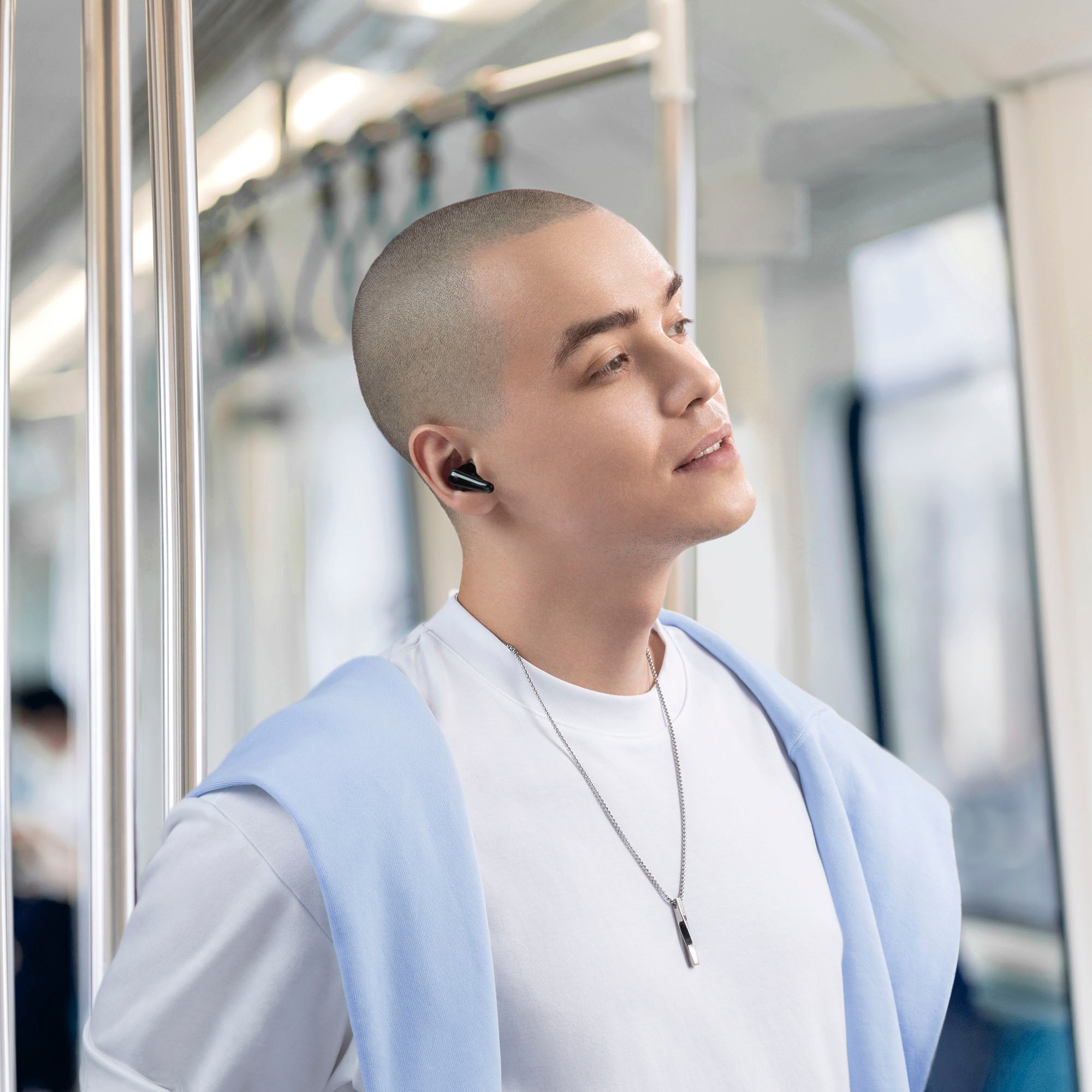 Anker In-Ear-Kopfhörer »Soundcore Liberty 4«, Bluetooth, Active Noise Cancelling (ANC)-Freisprechfunktion-Hi-Res-Multi-Point-Verbindung-Transparenzmodus-kompatibel mit Siri
