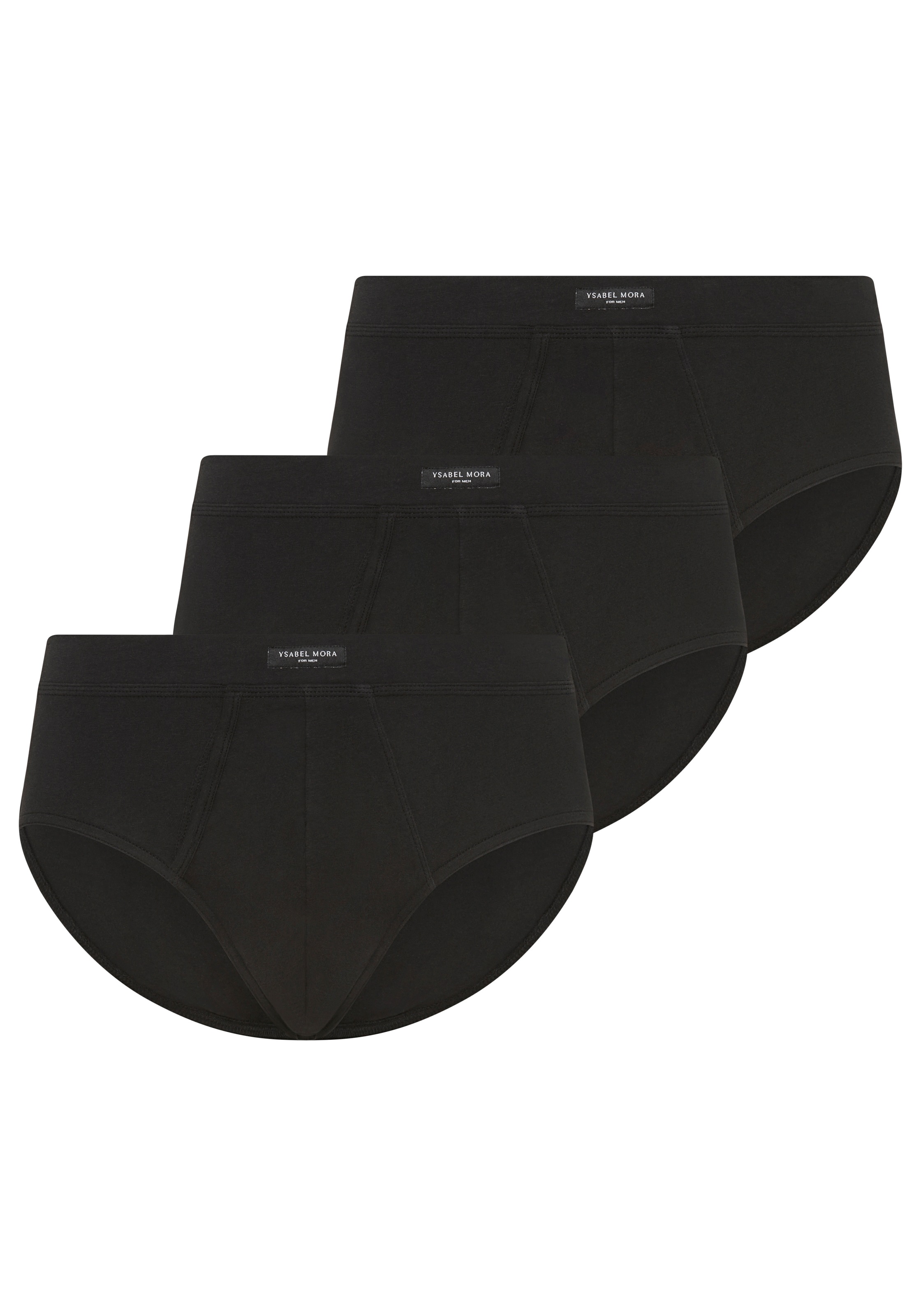 YSABEL MORA Slip "BASIC COLLECTION COTTON" 3er Pack, mit praktischem Eingri günstig online kaufen