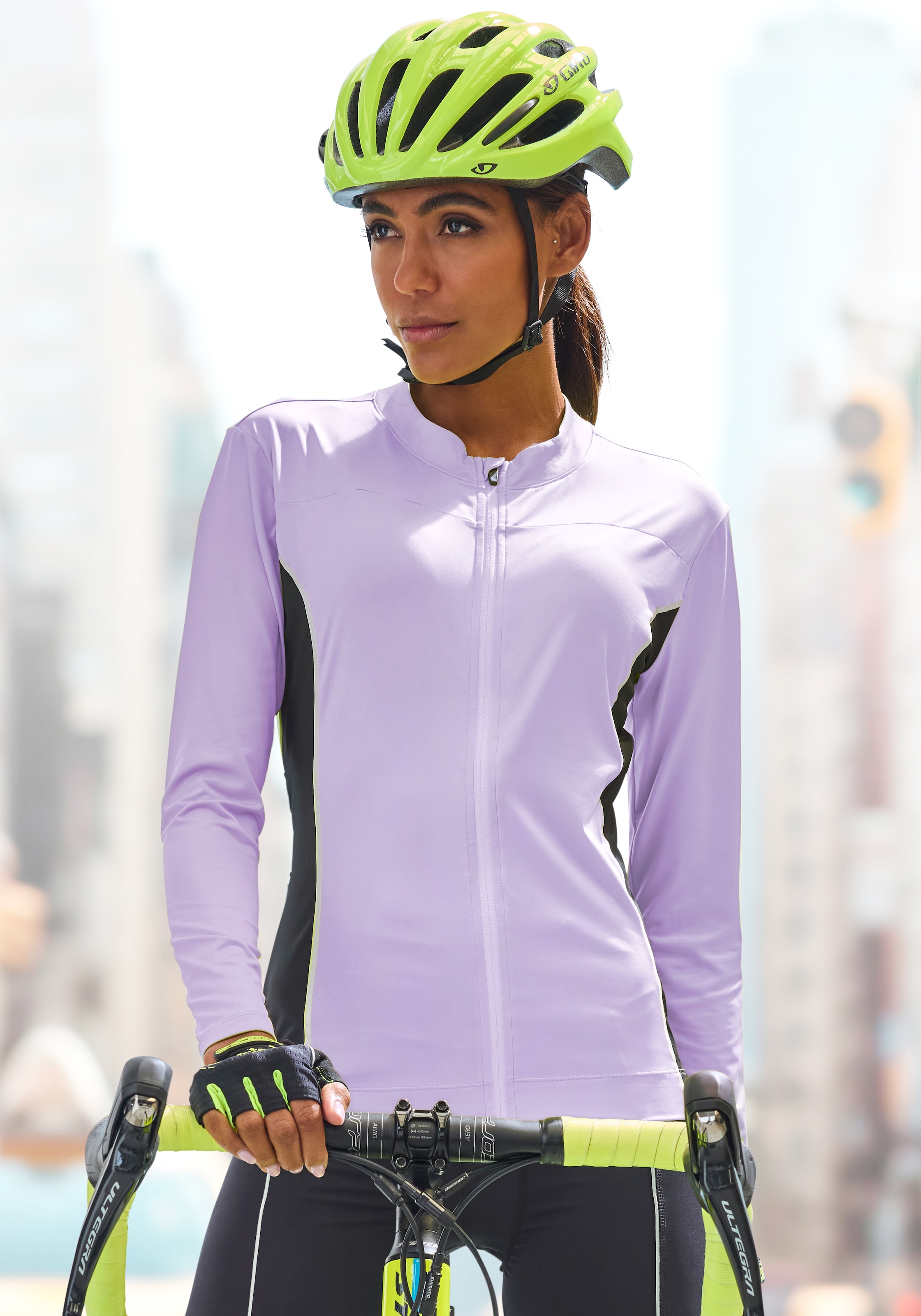 Vivance Active by Lascana Funktionsshirt "- Fahrradshirt" mit reflektierenden Details, Radsport