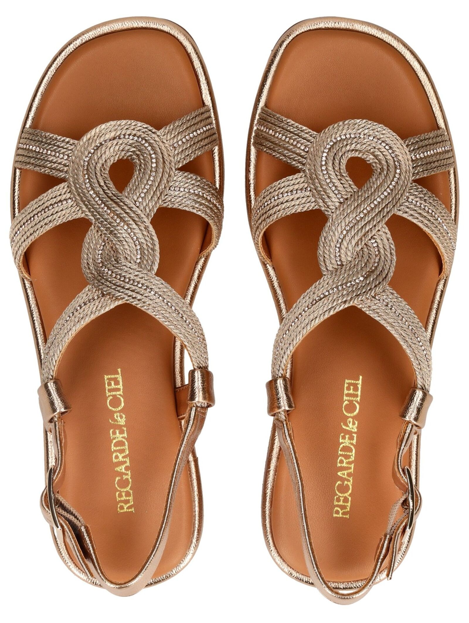 Regarde Le Ciel Riemchensandale »Regarde Le Ciel Sandalen Leder/Textil«