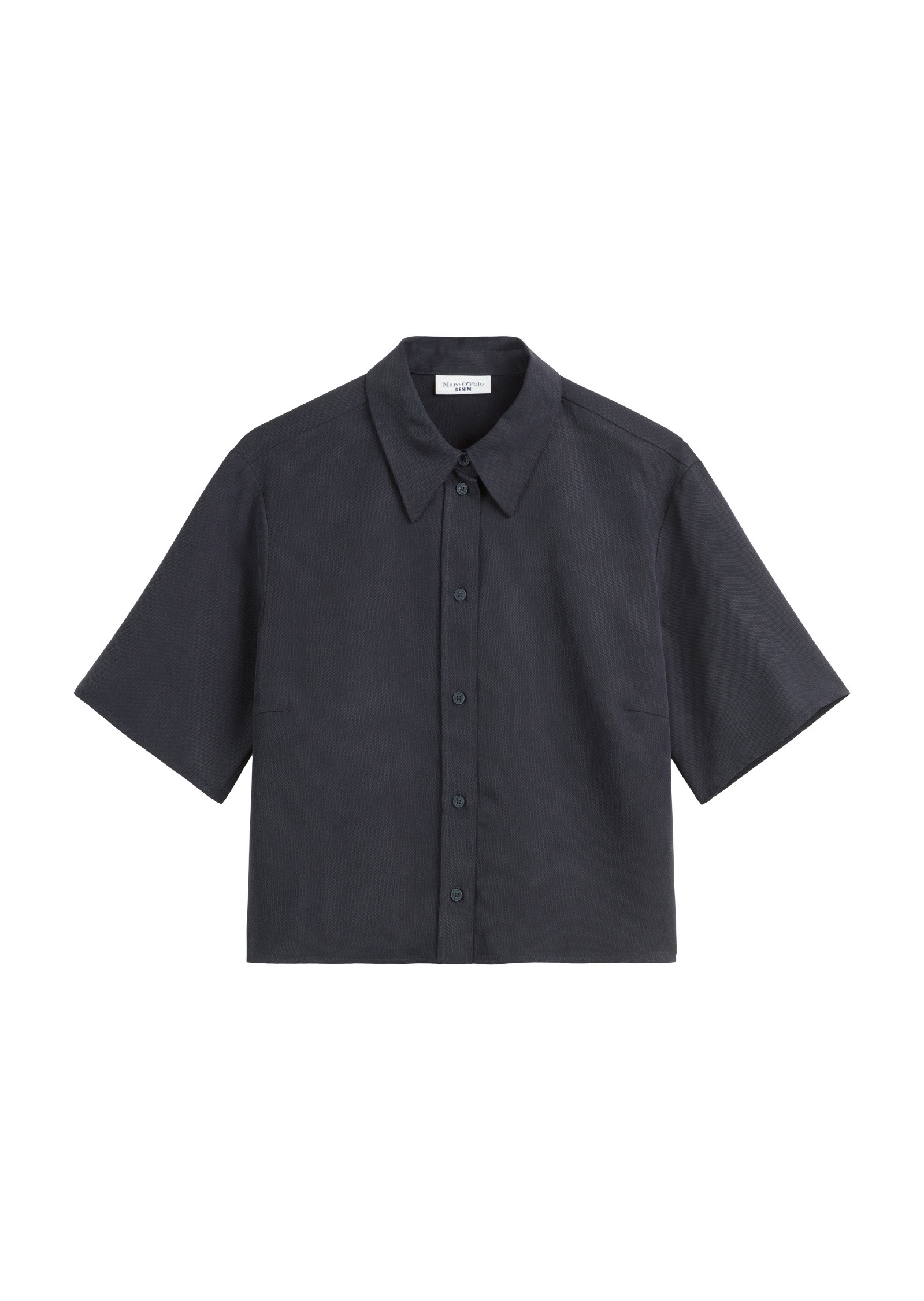 Marc O'Polo DENIM Kurzarmbluse »aus TENCEL™ Lyocell«